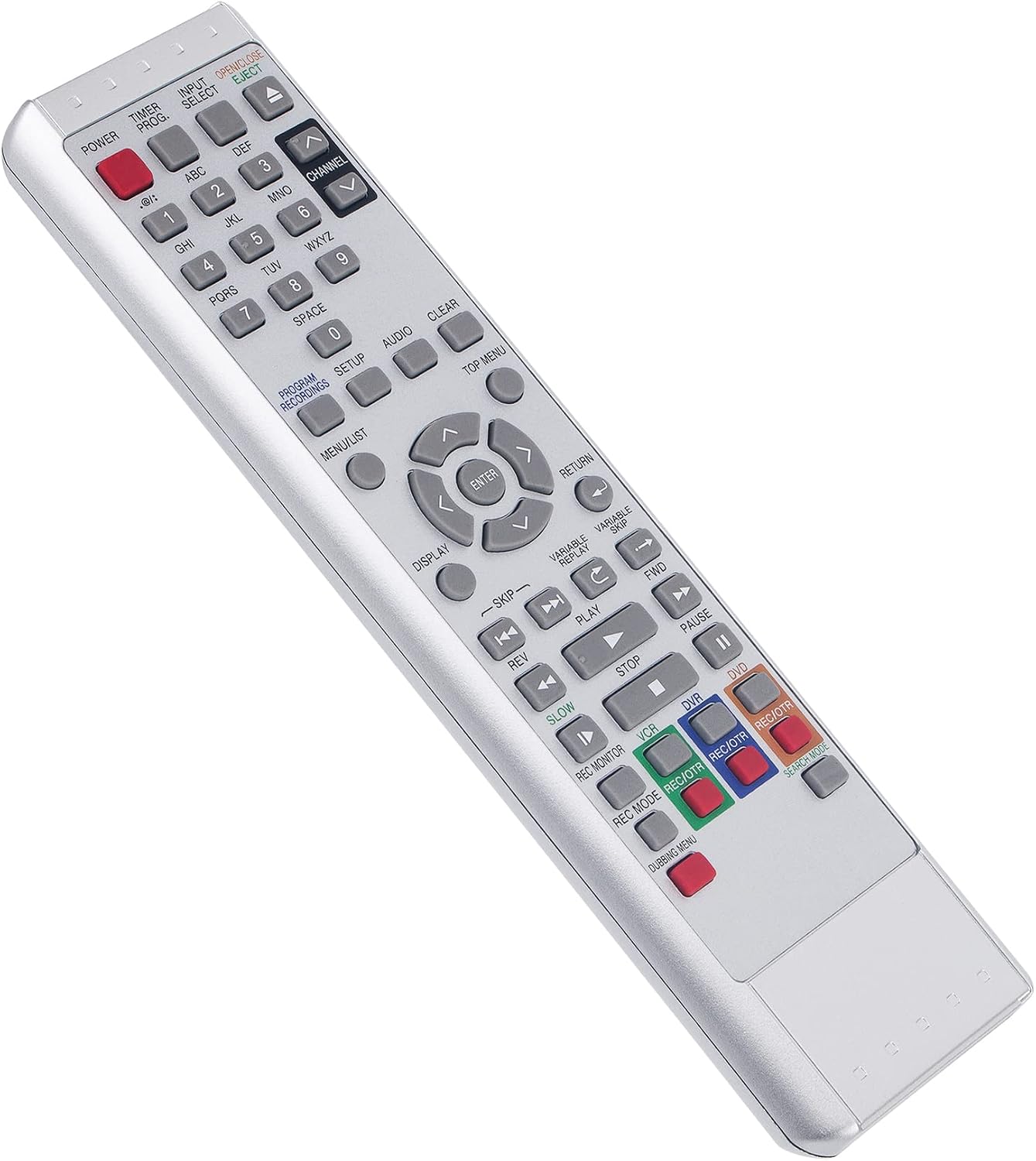 ZdalaMit NB308 NB308UD EWH100F Replacement Remote Control Applicable for Emerson HDD DVD Recorder VCR Combo