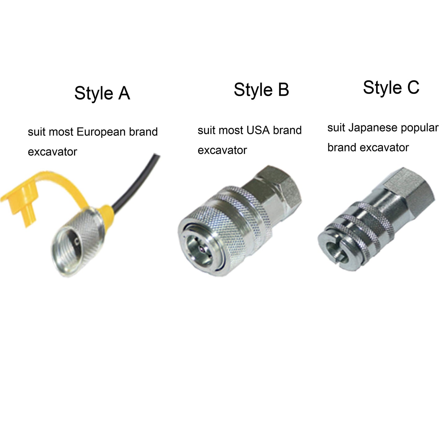 XZT 60U Hydraulic Pressure Test Coupling Kit,Pressure gauges Set,Test Hose,BSPP ORFS JIC Hydraulic Swivel Run tees, Hydraulic Test Tools for Excavator Construction Machinery