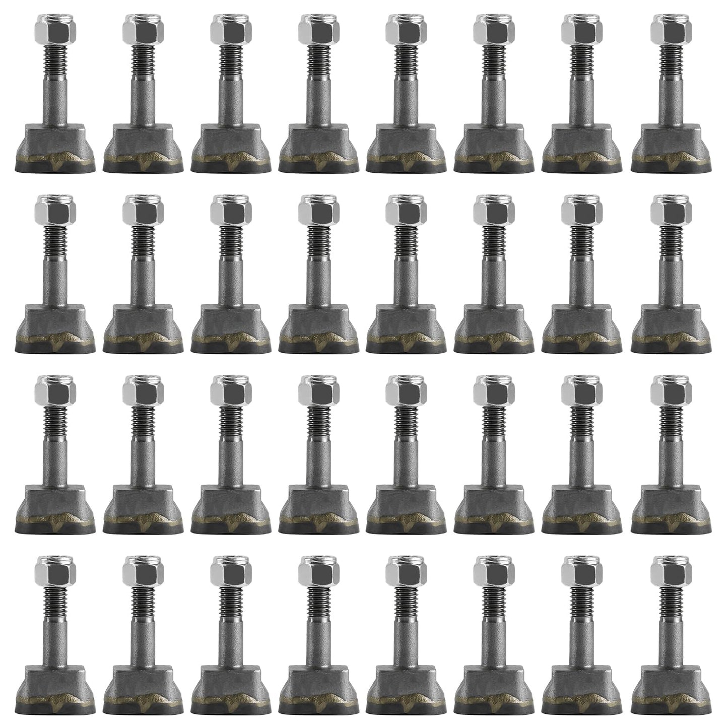 32 pack Stump Grinder Teeth Compatible with Vermeer yellow jacket Stump Grinder Teeth