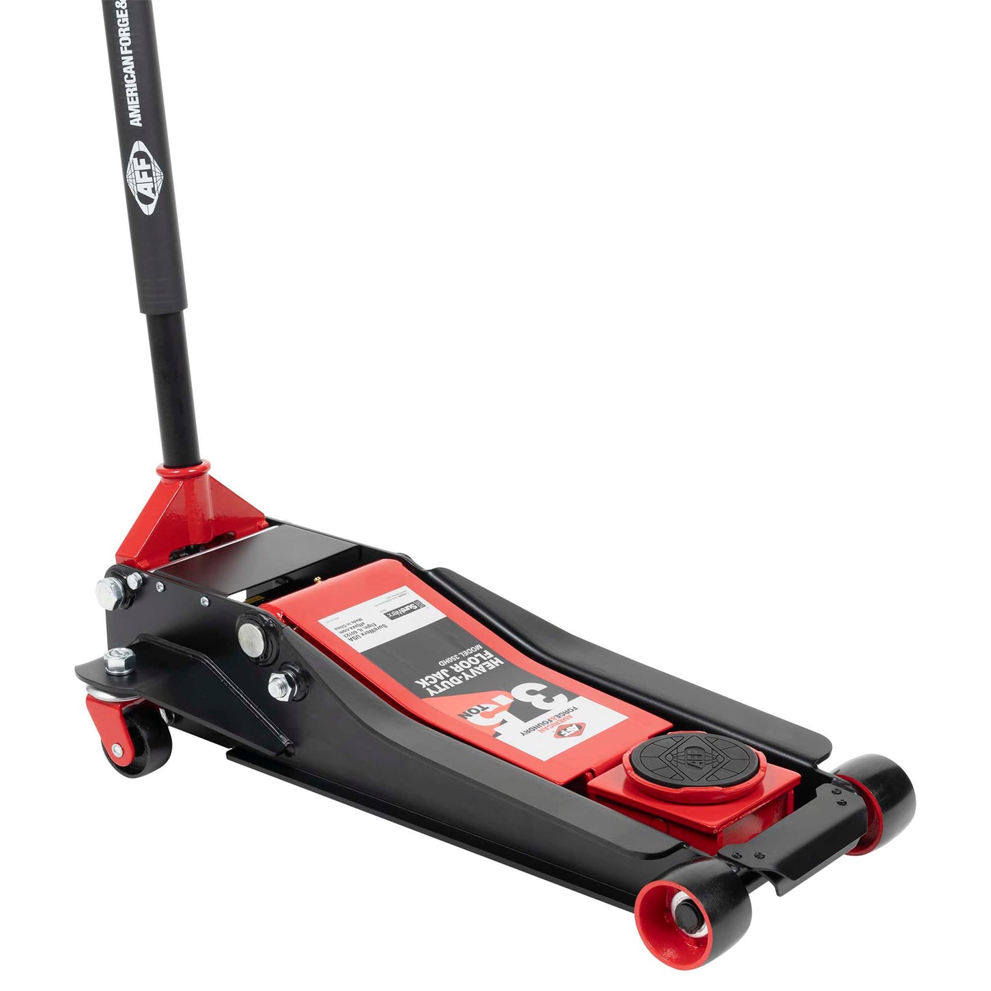 AFF 3.5 Ton Floor Jack - Low Profile Car Jack with Lightning Lift Hydraulic - Heavy Duty