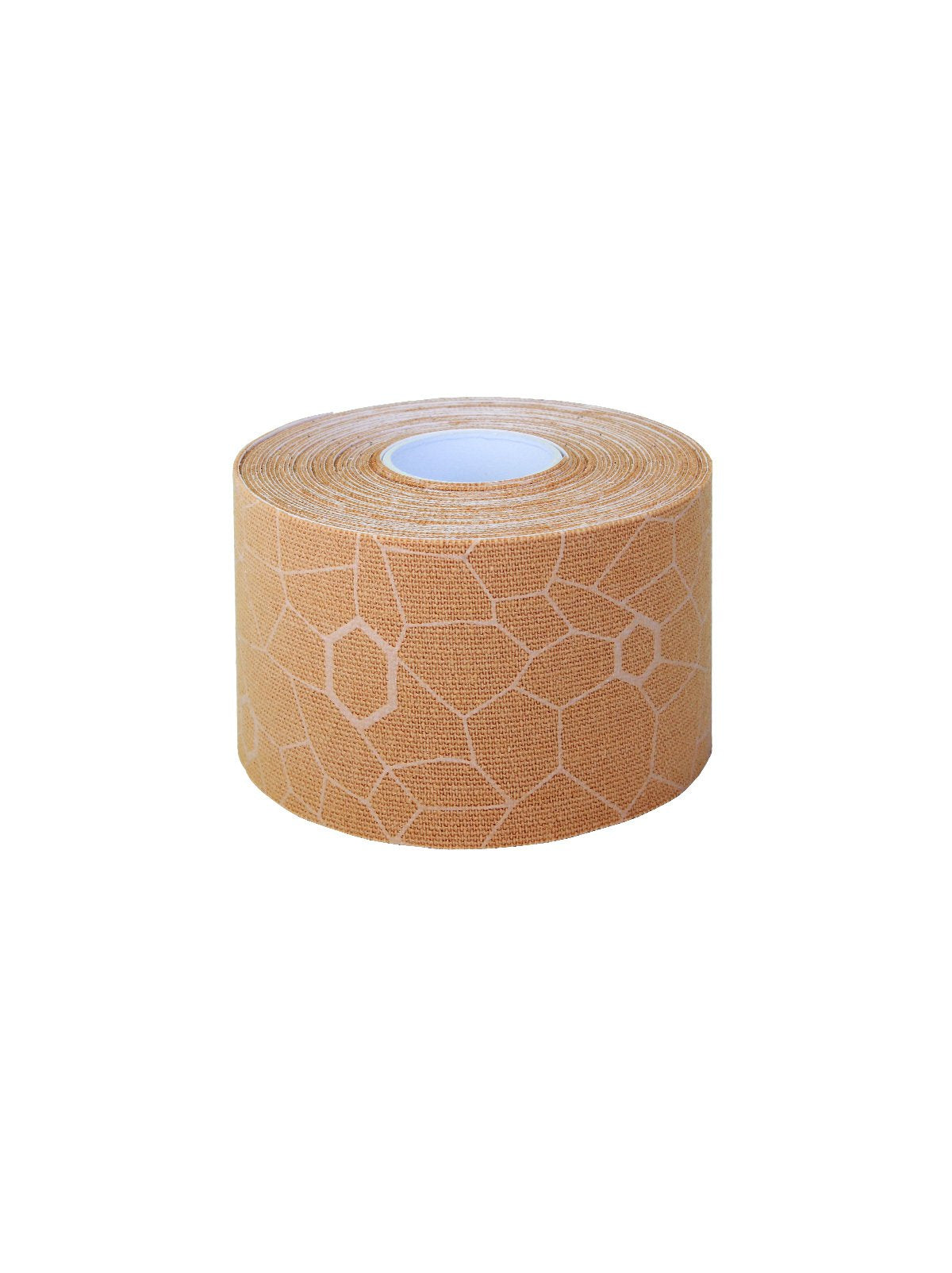 THERABAND Kinesiology Tape, Waterproof Physio Tape for Muscle & Joint Support, Standard Roll with XactStretch Application Indicators, 2 Inch x 16.4 Foot Roll, Beige/Beige