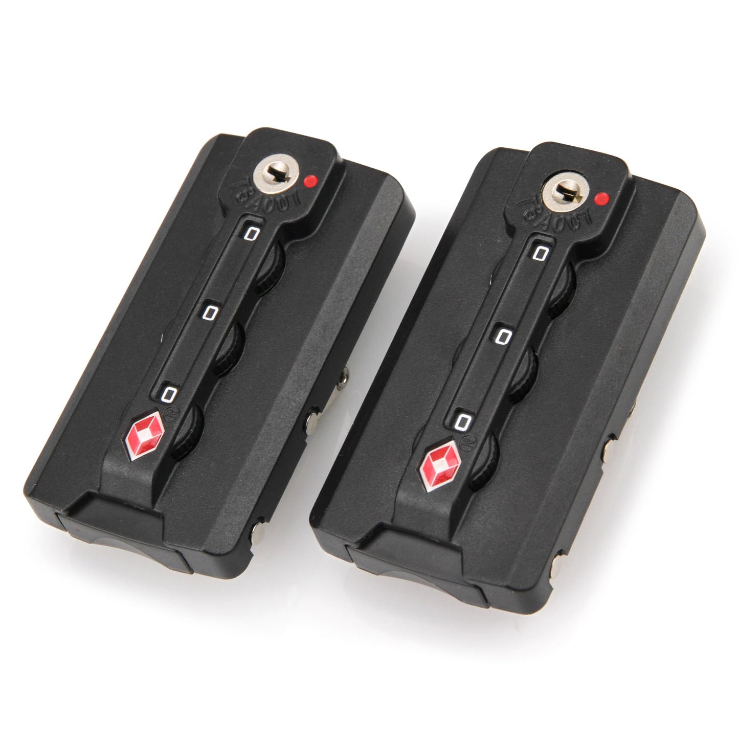 Zoofen 2 Pack Luggage Lock TSA Approved Luggage Travel Lock Luggage Suitcas Lock 3-Digit Combination Lock(Model D)