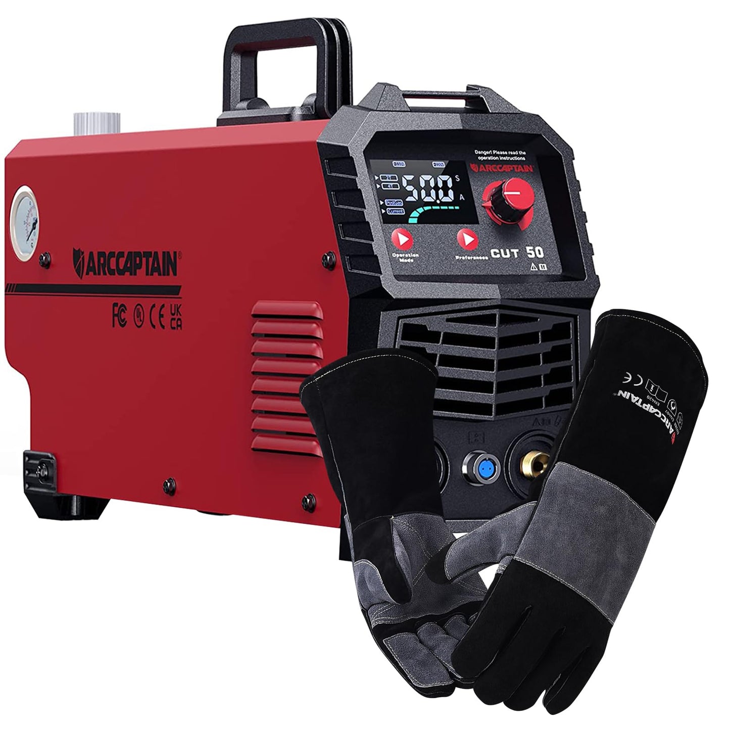 ARCCAPTAIN Plasma Cutter & Welding Gloves