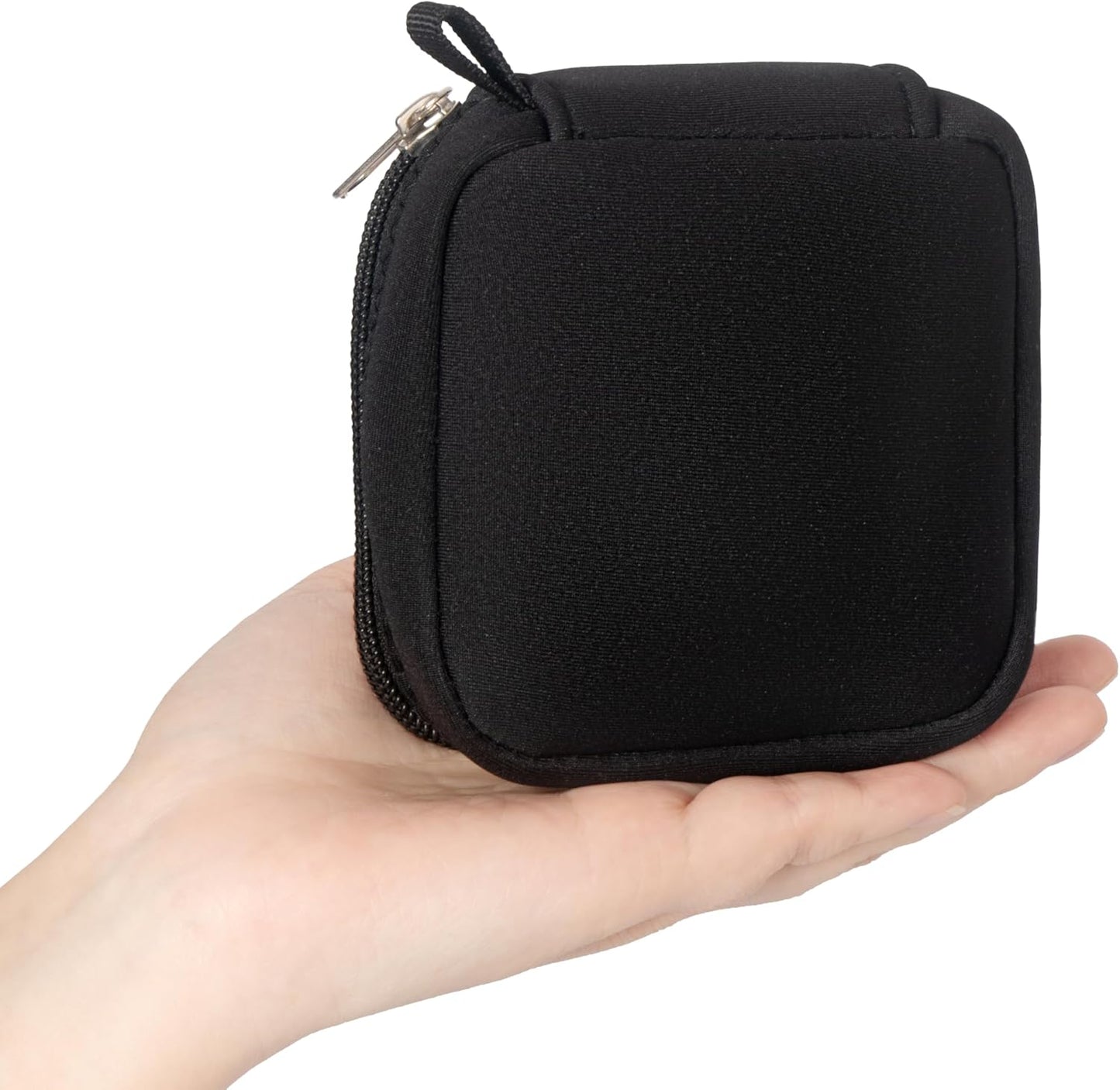 Mini Pouch for Organization, Soft Small Electronic Organizer Travel Storage Carrying Tech Bag Compatible with MagSafe