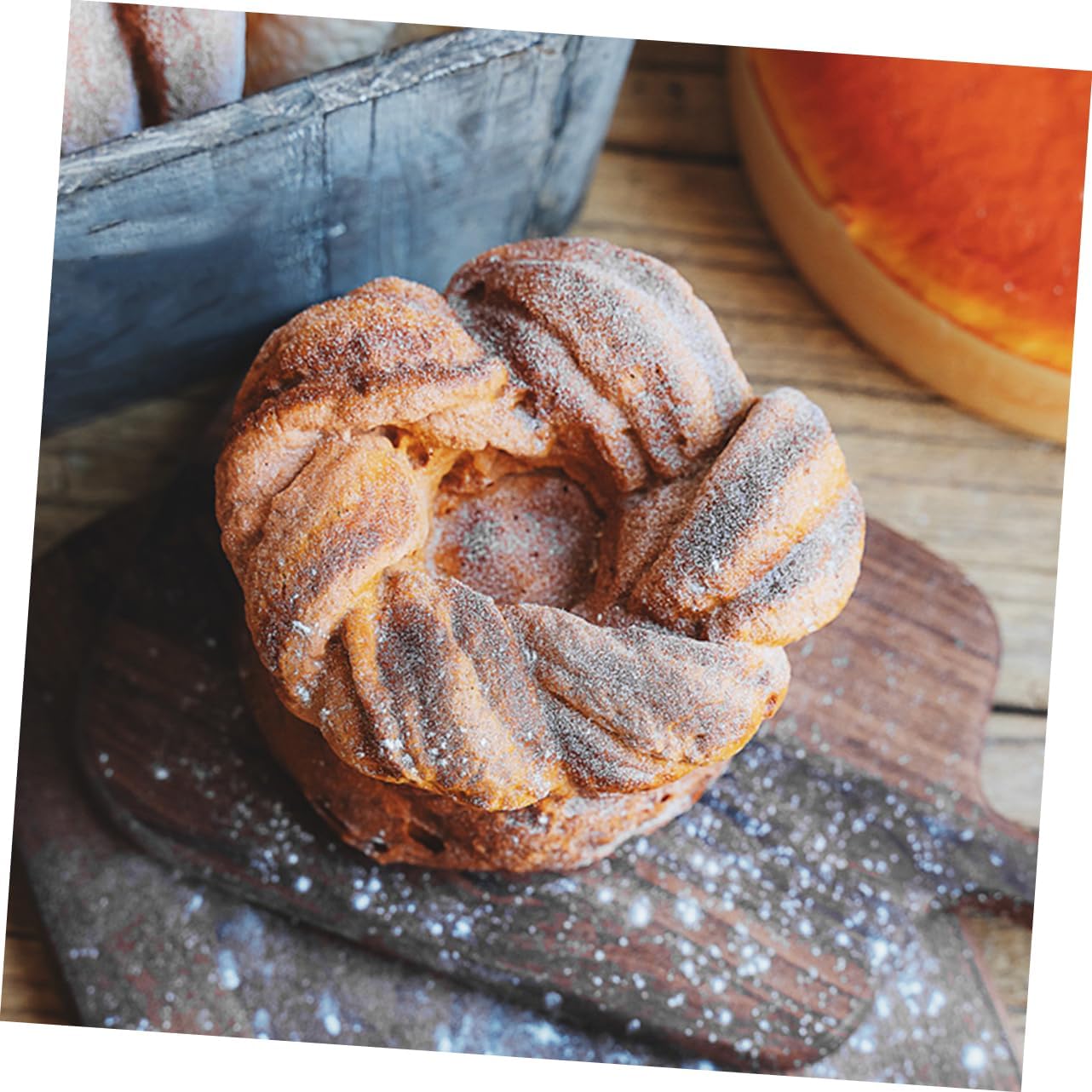 Toddmomy Realistic Pu Simulation Bread Model Fake Food Decor Lifelike Bread Prop for Photography Home Bakery Display
