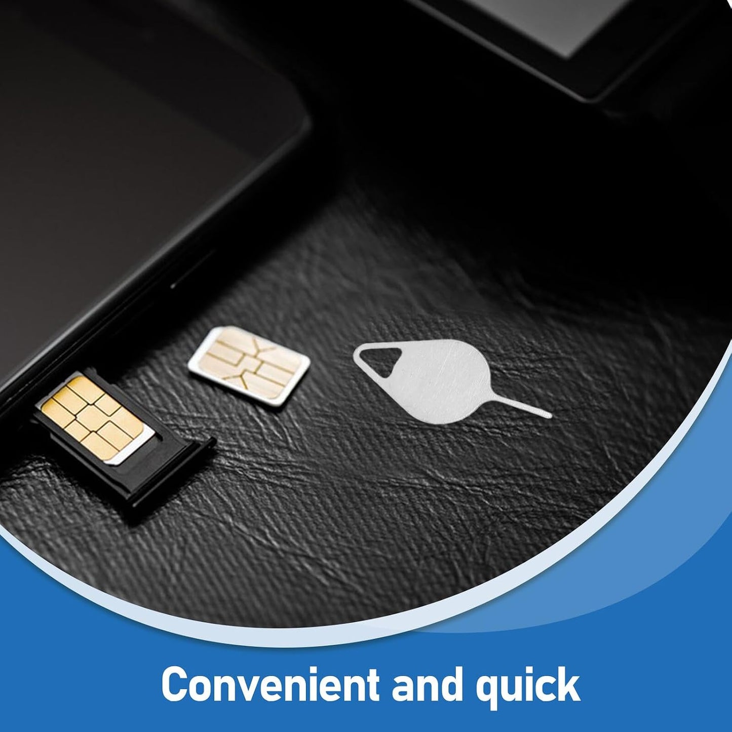 200 PRETYZOOM Pcs Sim Card Ejector Pin Tool Stainless Steel Mobile Phone Card Remover Universal Compatibility