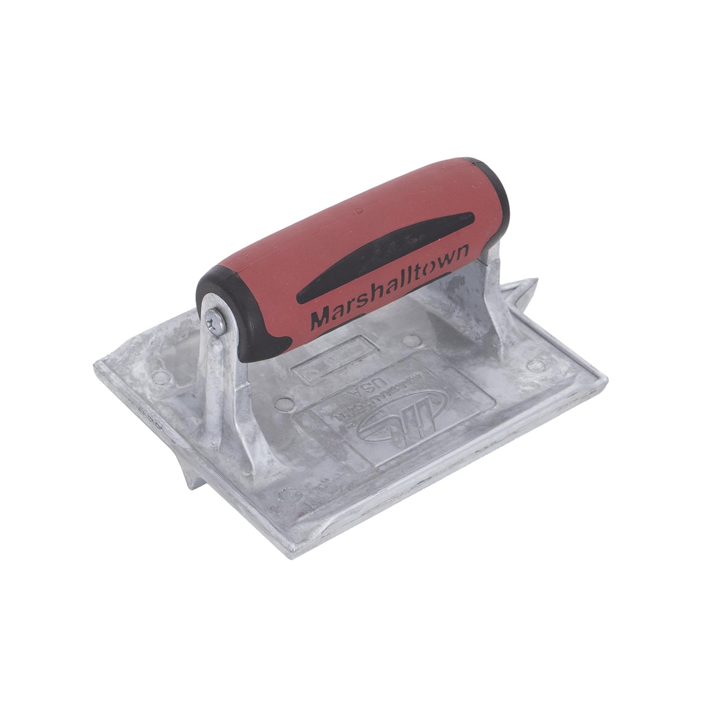 MARSHALLTOWN Heavy-Duty Zinc Concrete Groover, 6 x 4 3/8 inch Blade, DuraSoft Handle, Concrete Tools Made in The USA, 833D
