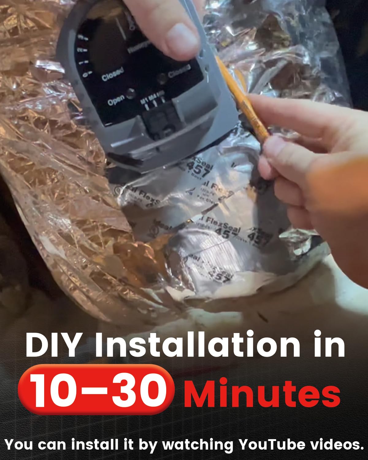 Replacement for M847D-Zone Honeywell Damper Motor 24V Fit for Honeywell Zone Damper ARD ARDTZ EARD ZD ZDTZ, M847D HVAC Damper Actuator Replace M847D1004 & M847D1012 Ten Year Free Replacement