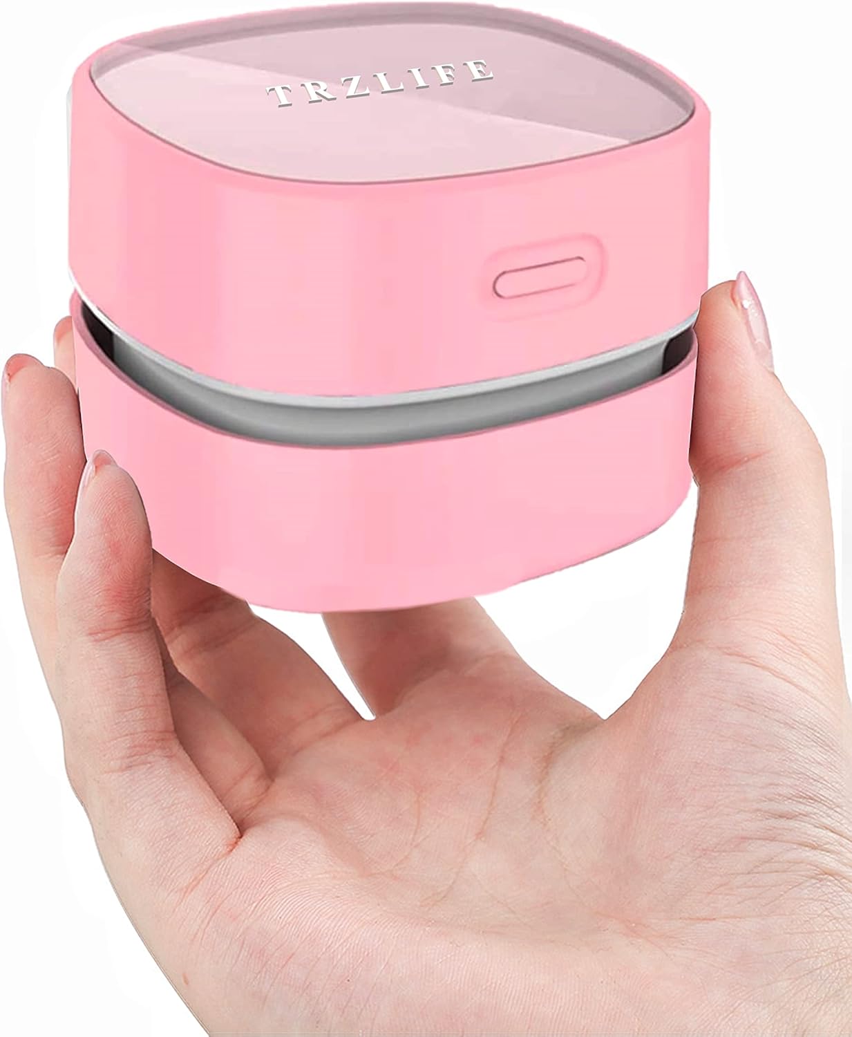 Countertop TRZLIFE USB Rechargeable Mini Desk Vacuum, Cordless Portable Keyboard Desktop Cleaner, Ideal Office