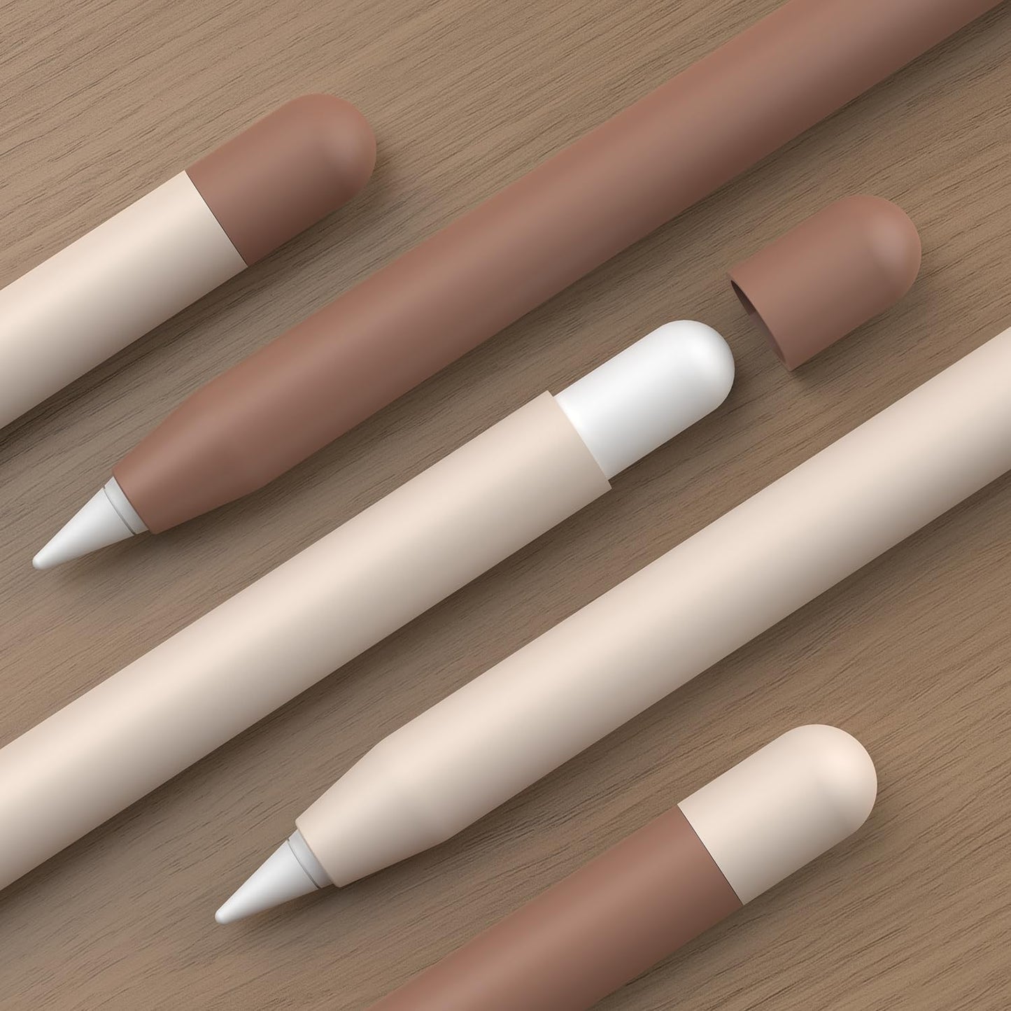 FAFALITHIC 2 Pack 1st Silicone Case Compatible with Apple Pencil Generation Cover Protective Sleeve Comfortable Grip