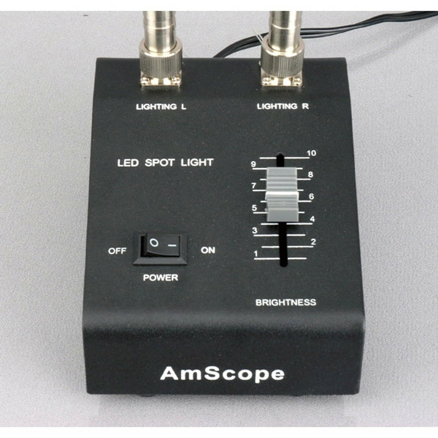 AmScope LED-6W-UV365 Powerful 6 Watt LED Dual Goose-Neck UV-365 Light Illuminator