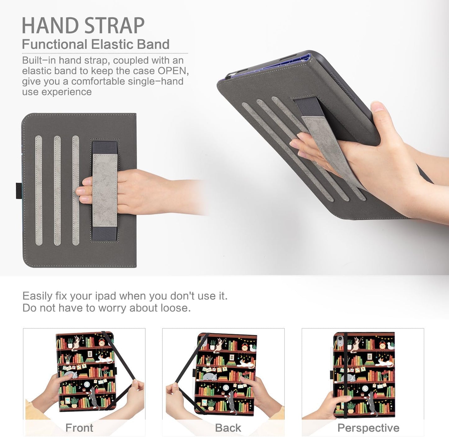 CutebriCase 11-Inch (M4/M3/M2), 5th 4th 10.9 Inch, 11 Inch 4th/3rd/2nd/1st Case for iPad Air Case for iPad Air