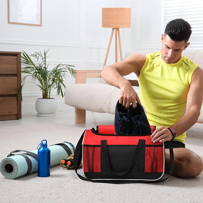 BuyAgain Duffle Bag, 17" Small Travel Carry On Sport Duffel Gym Bag.