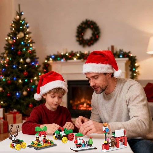 Christmas Advent Calendar 2025 - 24 Days Countdown Building Blocks Set | 777 PCS Surprise Gifts for All Ages