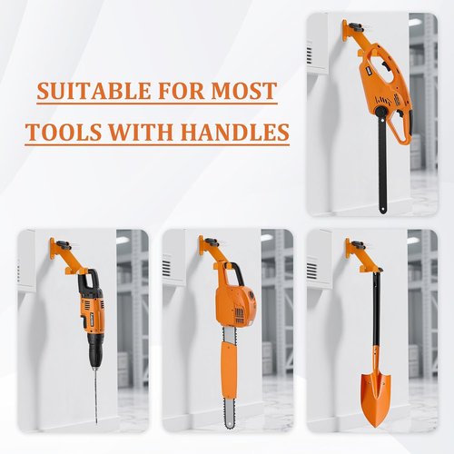 Chainsaw Hanger - 3-in-1 Adjustable Wall Mount for Stihl, Husqvarna & Echo | Garage Organization