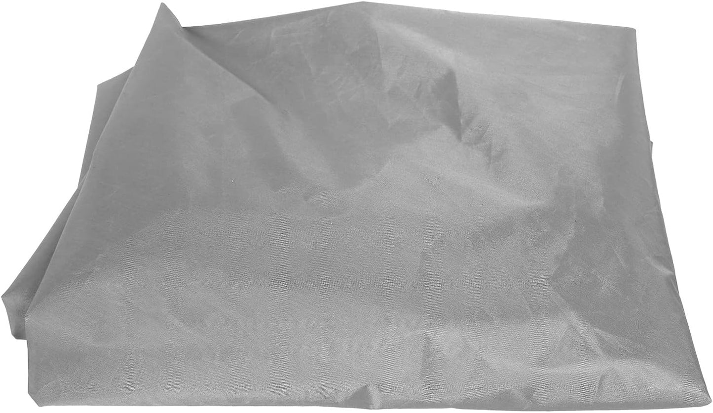 Blaihild 140x120 Cm Sandbox Cover, Pool Cover with Drawstring, for Garden Sandpit and Sand Toys (Grey)
