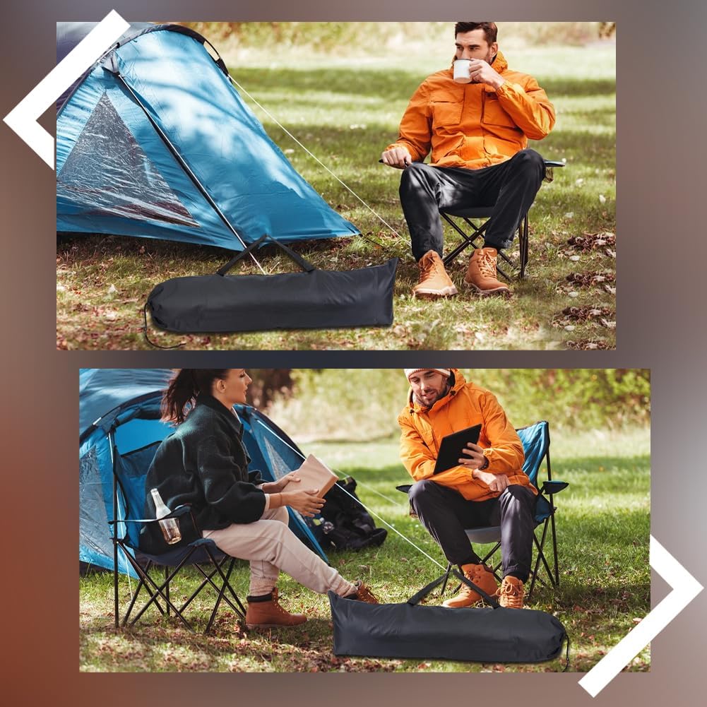 39x12 inch Hammock GORGECRAFT Black Camp Chair Replacement Bag Big Polyester Protective Carrying Chair Bag