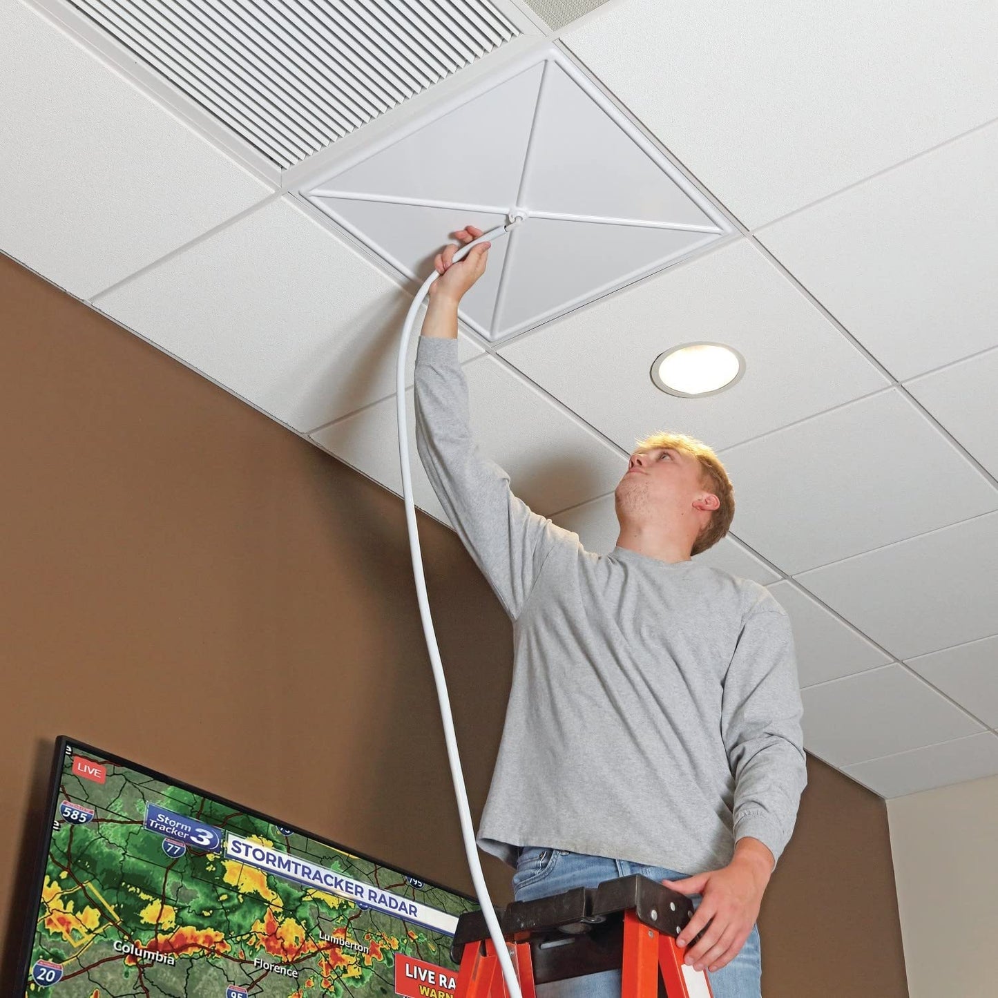 PIG Ceiling Tile Leak Diverter - 2' x 2' - TLS366