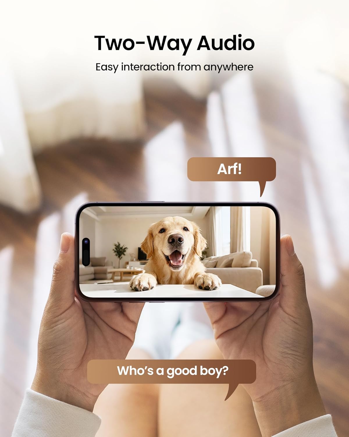 ZOSI 4K C518 360 2-Way 5GHz/2.4GHz 64G Indoor Security Camera, WiFi Pan/Tilt Pet/Dog/Baby Plug-in IP Camera, Auto