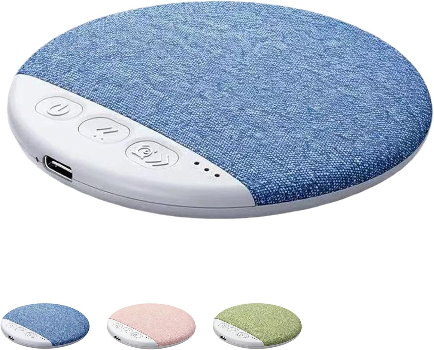 Bluetooth Pillow Speaker for Sleeping, Mini Portable Under Pillow Speaker with White Noise & Timer, Wireless Sleep Aid
