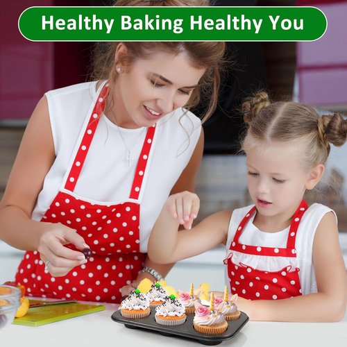 Caperci Mini Cupcake Liners - 400 Pcs White Baking Paper Muffin Liners, Non-Stick & Grease-Proof