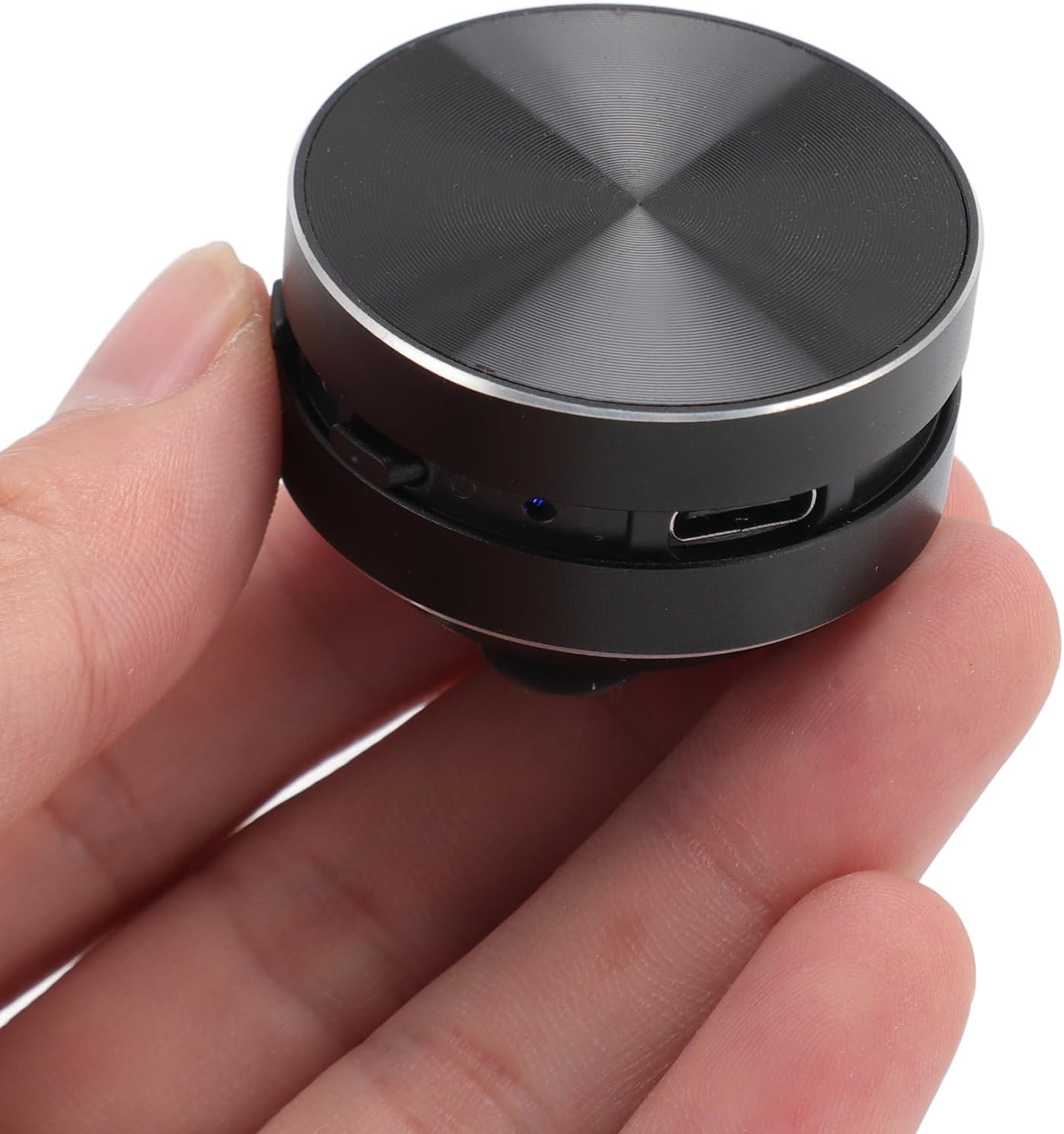 Yunseity Bluetooth Bone Conduction Speaker, Stereo Bass Sound Portable Speaker, Built in Mic Mini Music Player