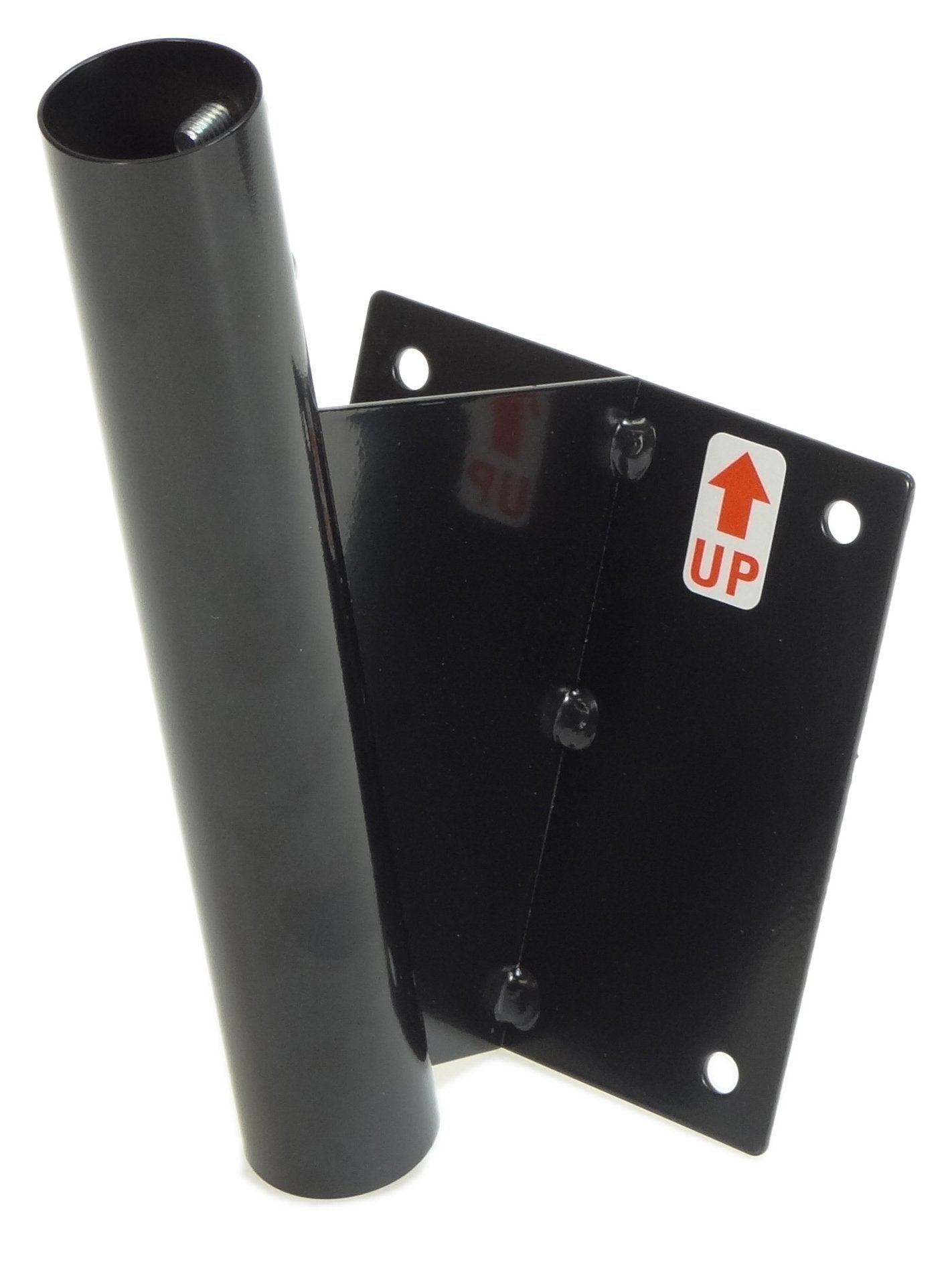 HydroMist F10-01-016 24" Shrouded Oscillating Misting Fan with Wall Mount, Black, 8 Nozzles-1000 psi Pump required