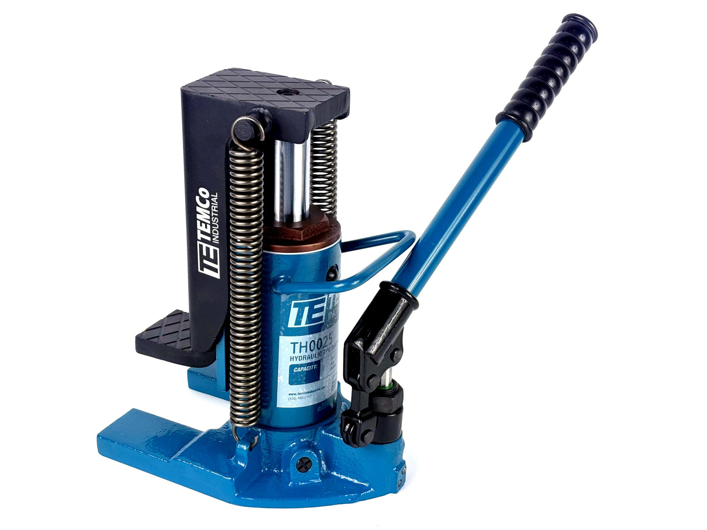 TEMCo Hydraulic Container/Machine Toe Jack (2.5 Ton - 5 Ton) Lift Capacity TH0025