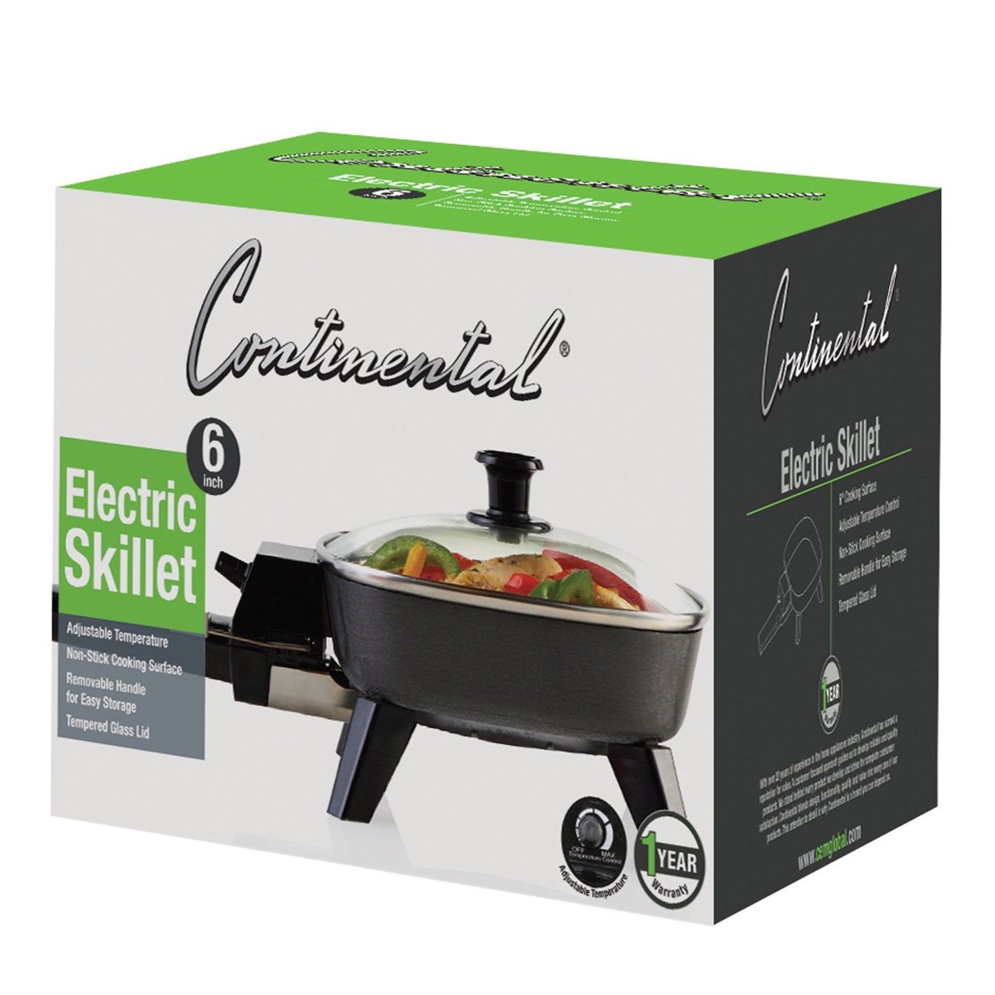 Continental CE23721 Small Electric Grill