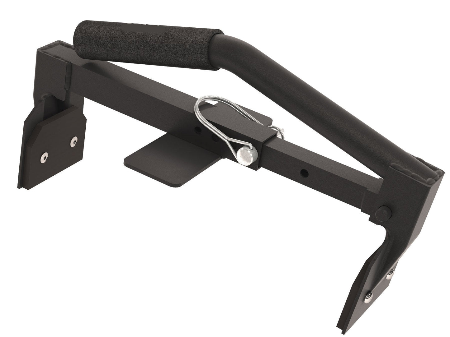Bon Heavy Duty Block Tongs Adjustable Masonry Lifting Tool with Rubber Grip Pads Stabilizer Plate 8 1/2 in. to 13 in. Block Spacing
