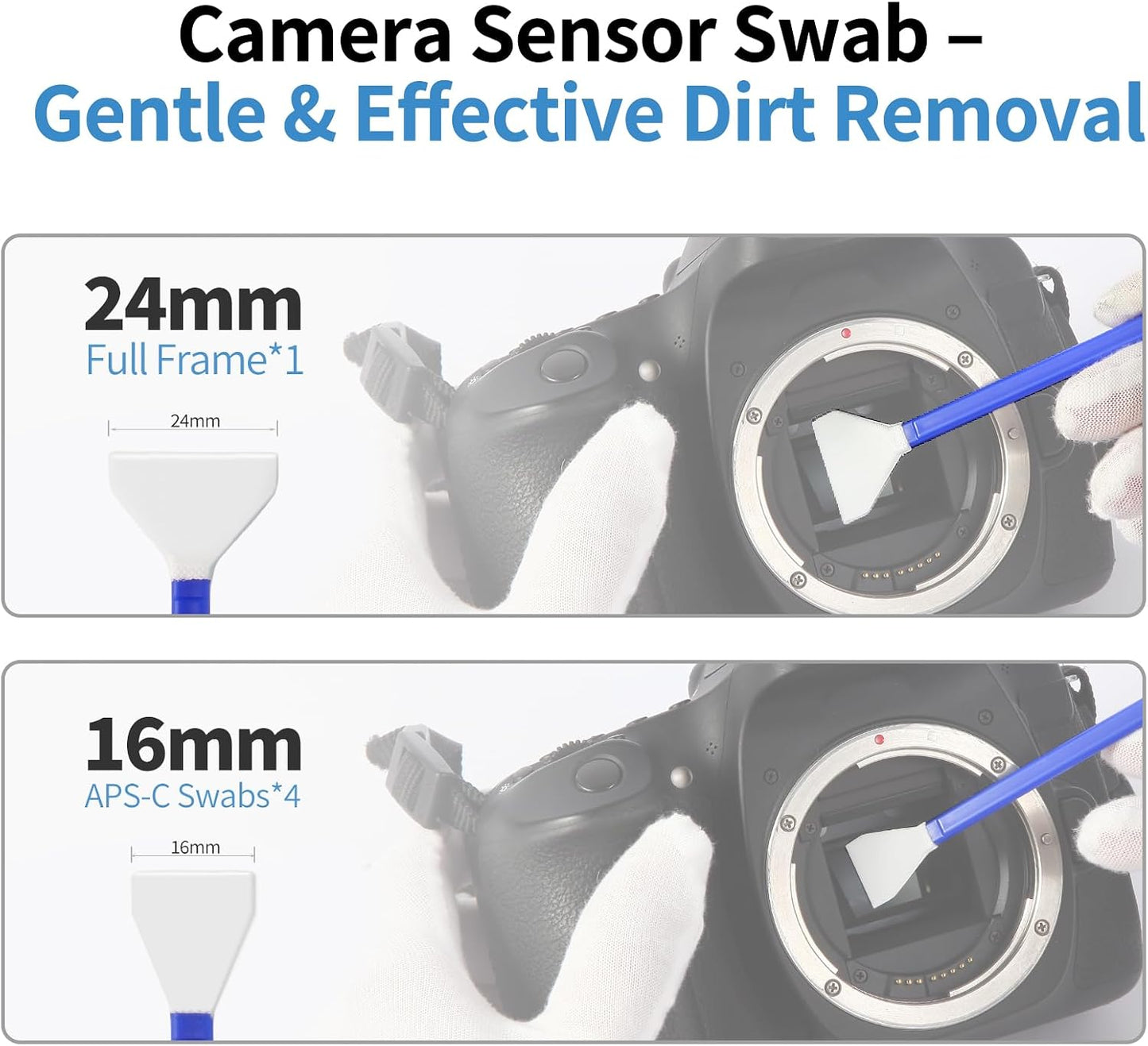 CamKix 14-in-1 2in1 30 ML Camera Lens Cleaning Kit - Includes Advanced Large Silicone Air Blower, Lens Cleaning Pen