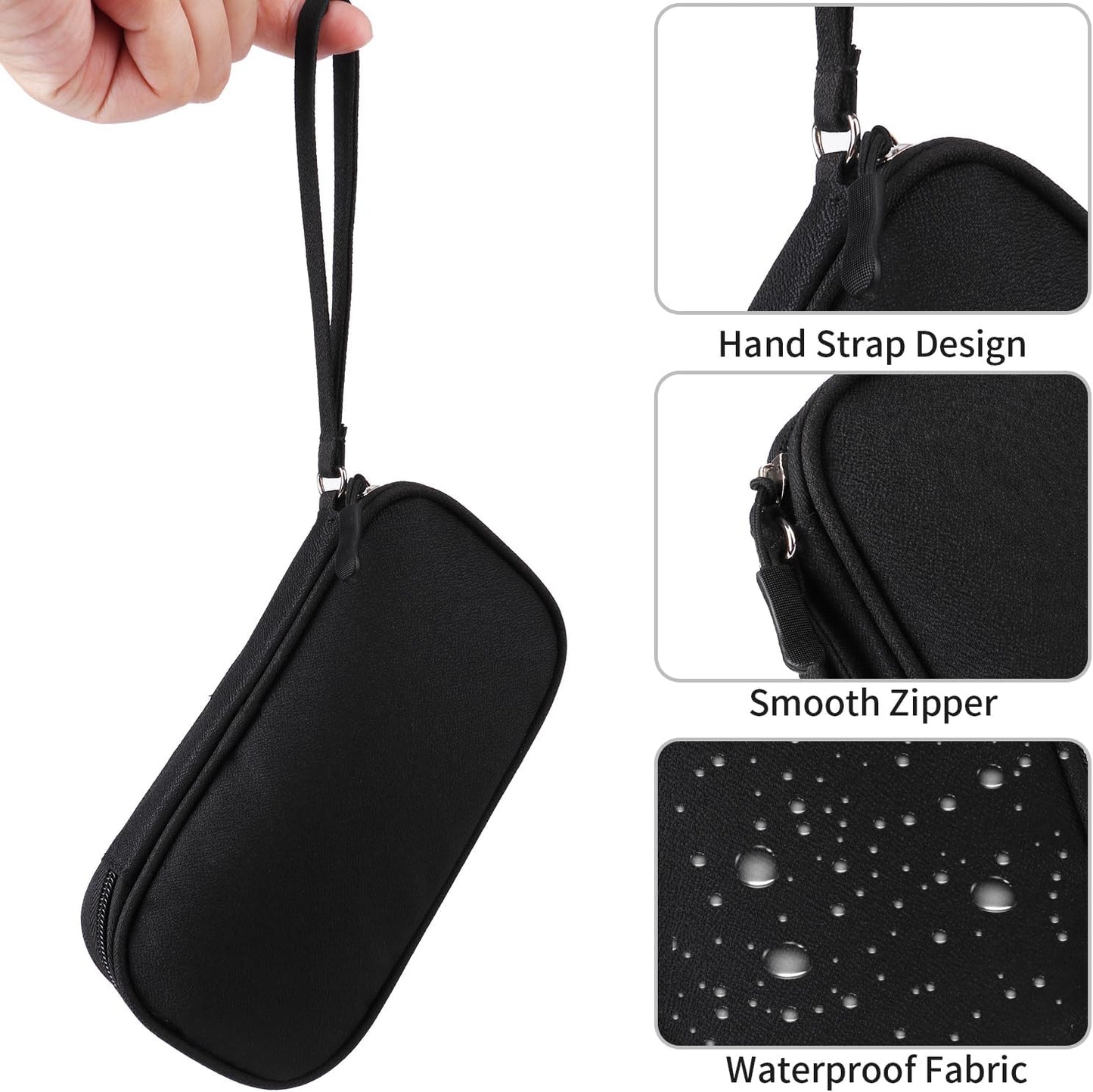 KINMINGZHU Universal Cable Organizer - Electronics Accessories Bag for Charger, Phone, Memory Cards & Travel Gadgets