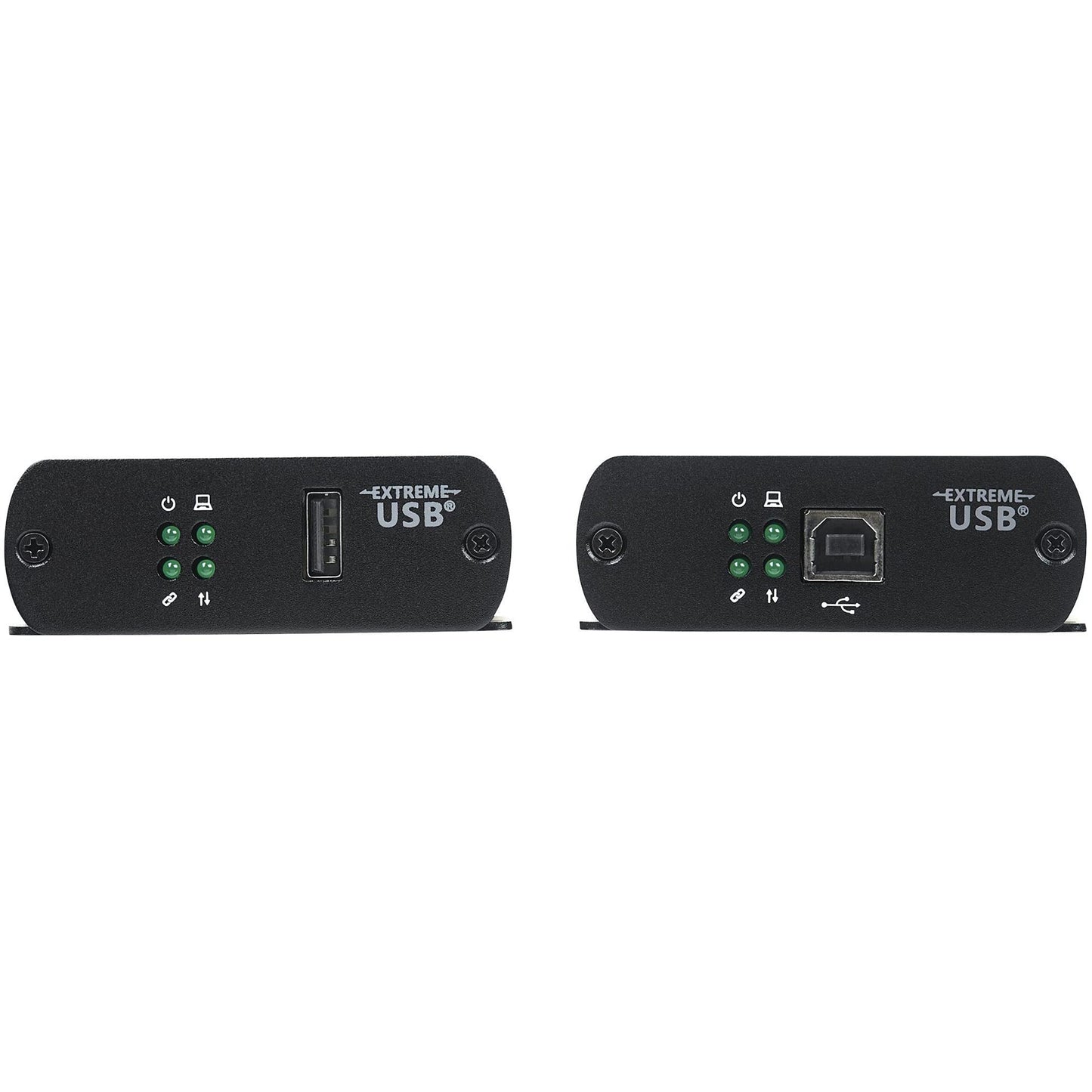StarTech.com USB 2.0 Extender Over Cat5/Cat5e/Cat6 Ethernet Cable (RJ45) - 330ft/100m Industrial USB Extender Adapter Kit w/ESD Protection & Metal Case - Externally Powered - 480 Mbps (USB2001EXT2NA)