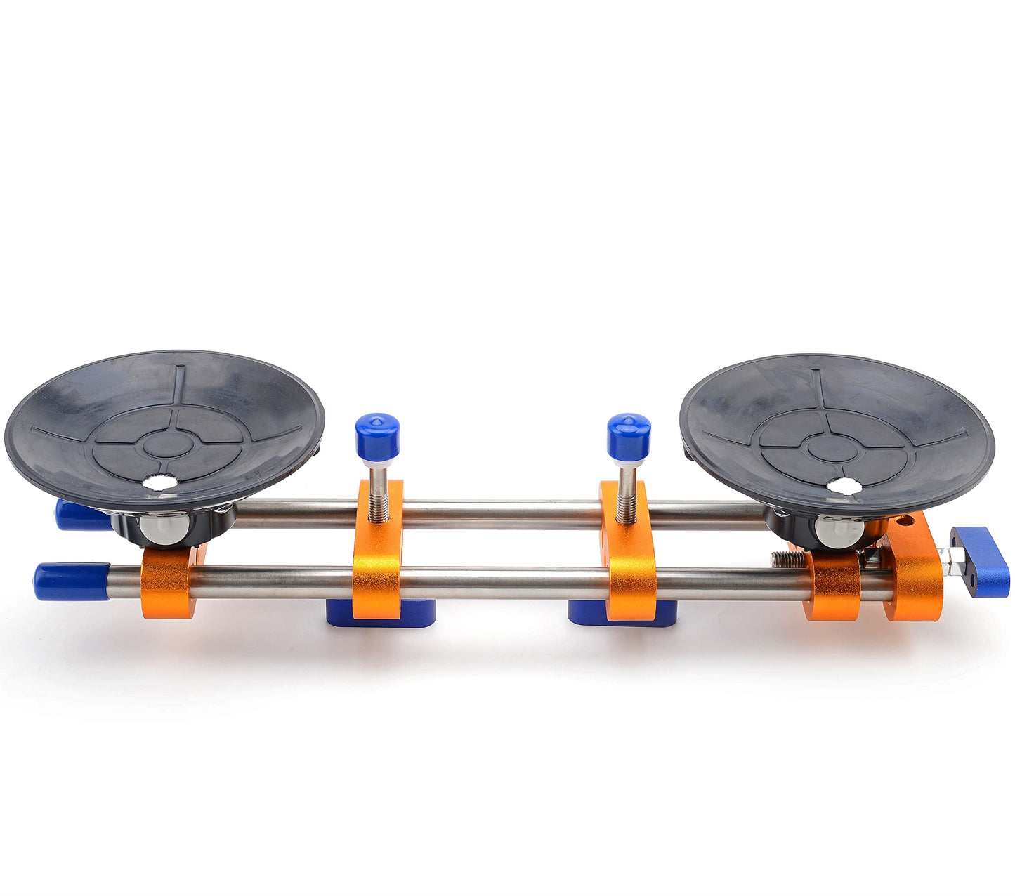 ZUOS Seamless seam Setter with 6" Suction Cups for Seam Joining & Leveling/Professional Countertop, granite， Stone, Marble Slab Installation. (double pole 2 PCS)