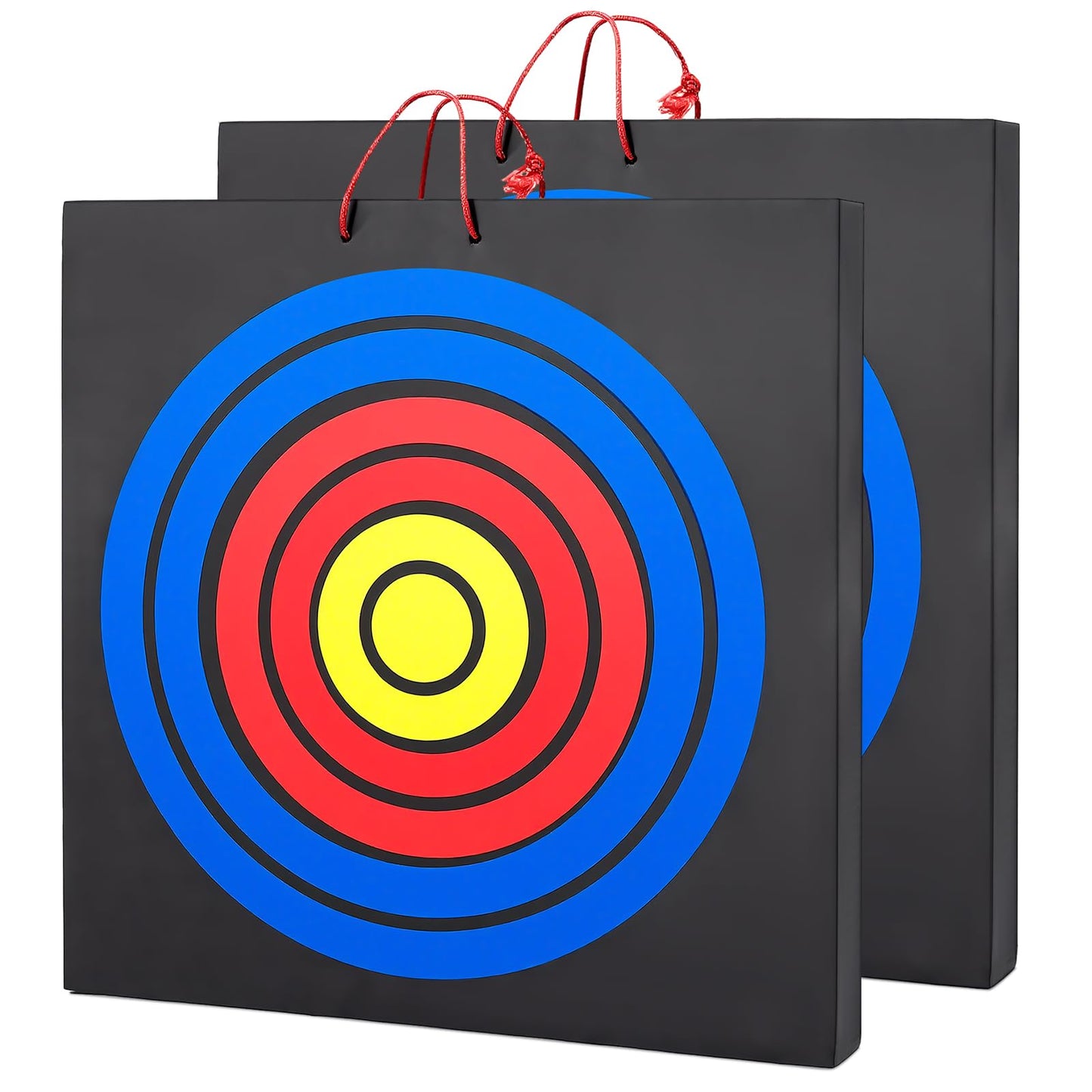 Sumind 2 Pack 20" Foam Archery Target Block High-Density EVA Foam Target for Backyard Archery & Knife Throwing Targets for Backyard Practice, Training, Outdoor Entertainment