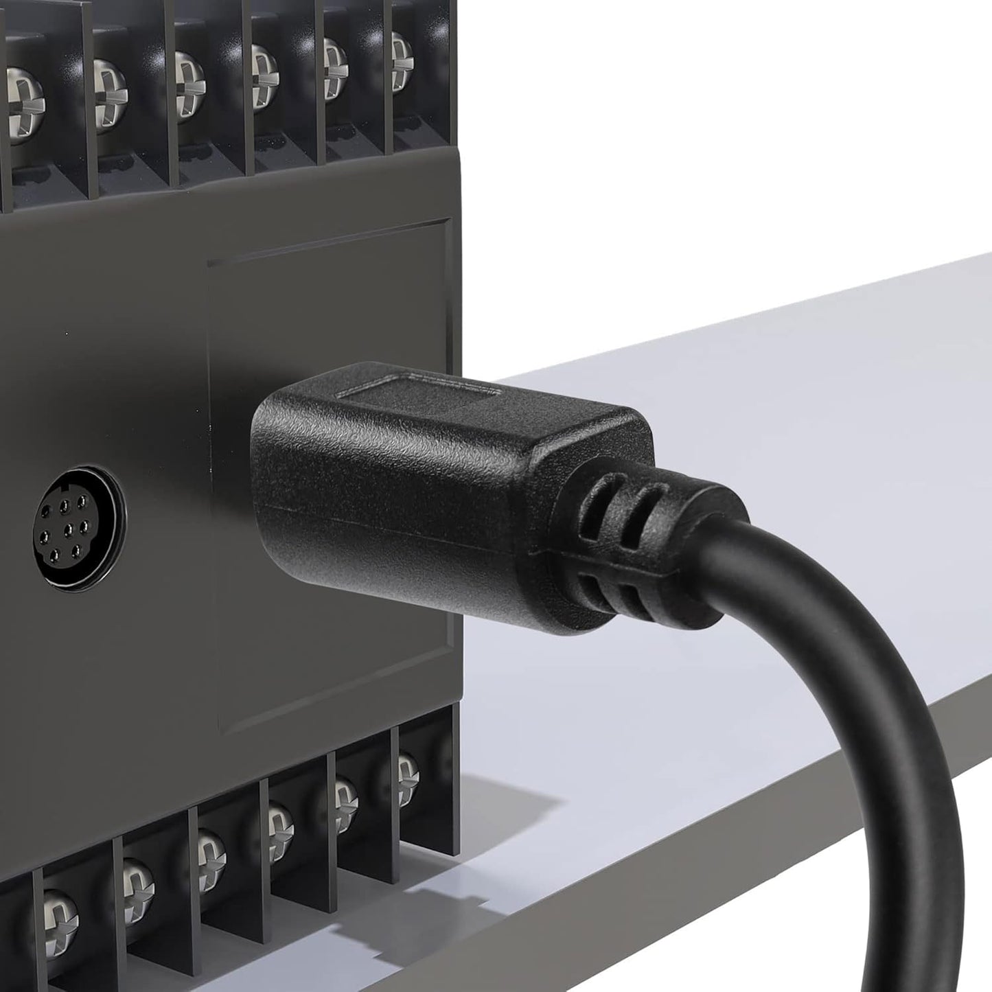 1.6FT/50CM 10 10 2 CERRXIAN S-Video Pin Mini DIN Y Splitter Connector Cable Pin S-Video Male to Female Y Splitter