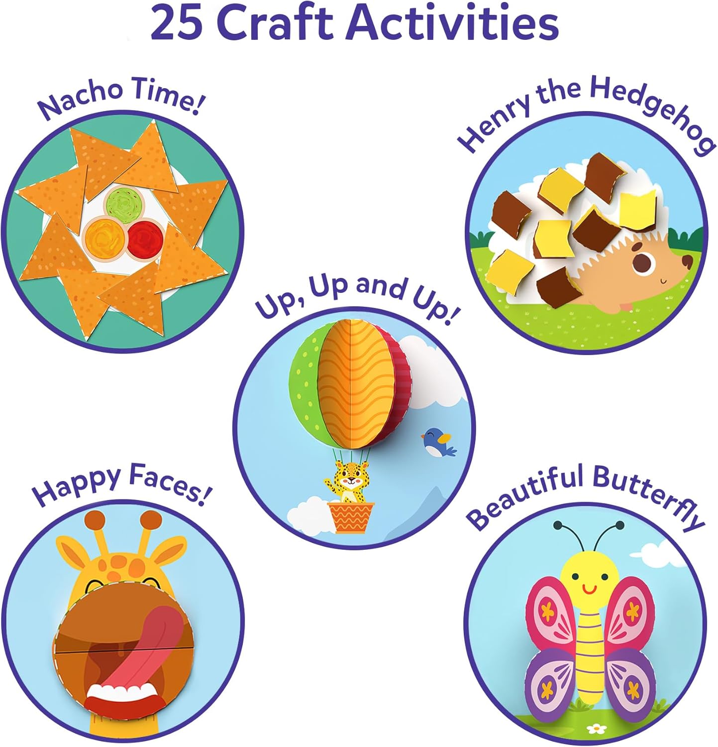 Skillmatics Scissor Skills Activity Book - 25 Fun Cutting Activities for Preschoolers | Includes 2 Child-Safe Scissors