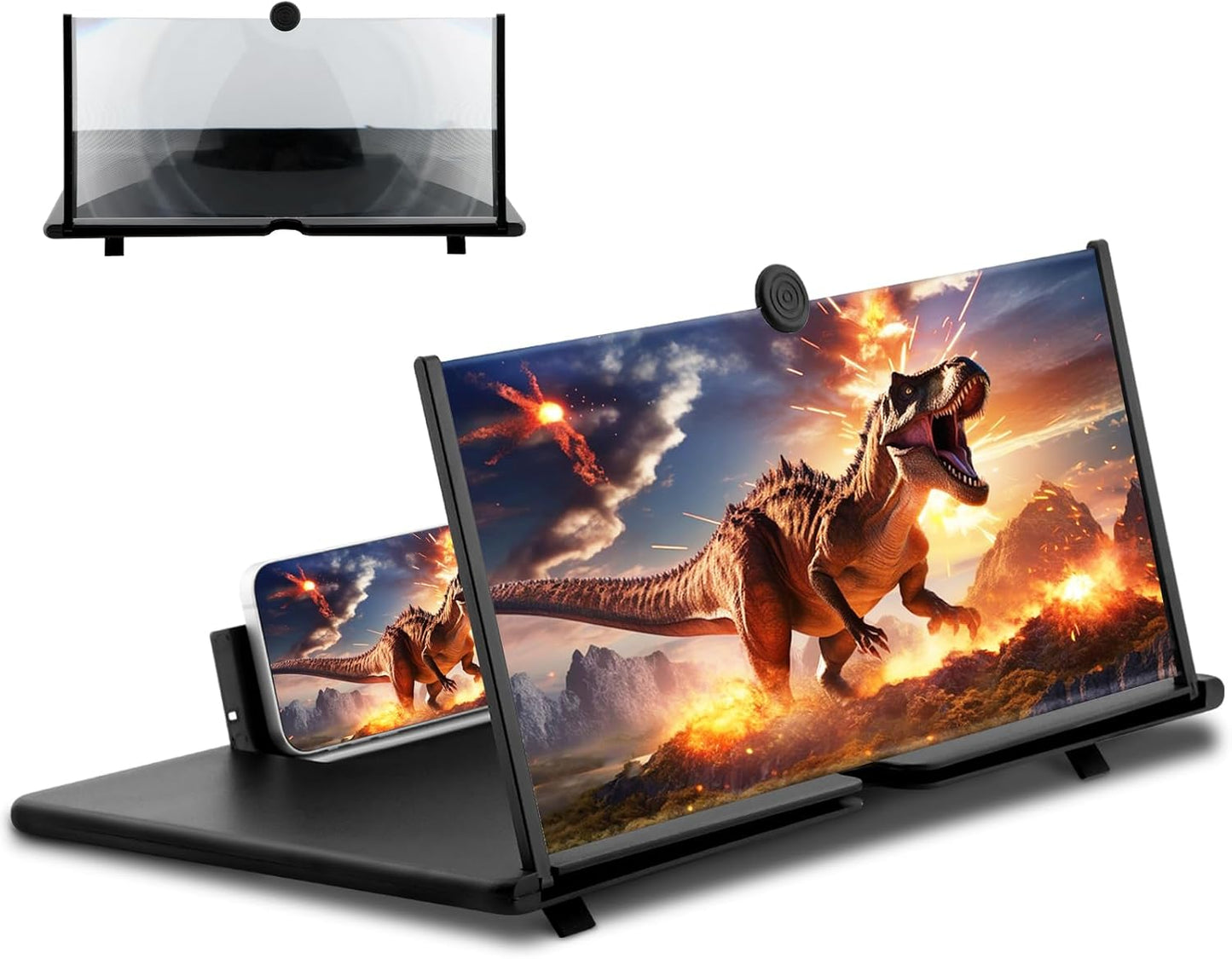 Bibabala Amplifier,3D Gaming(Size:18") Screen Magnifier HD Mobile Phone Magnifier Projector Screen