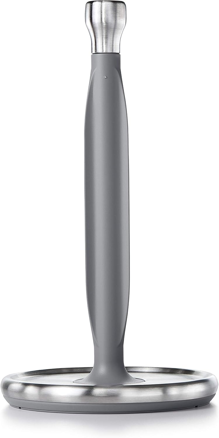 OXO Good Grips Paper Towel Holder - Steady Design for Countertop Use | Durable & Stylish