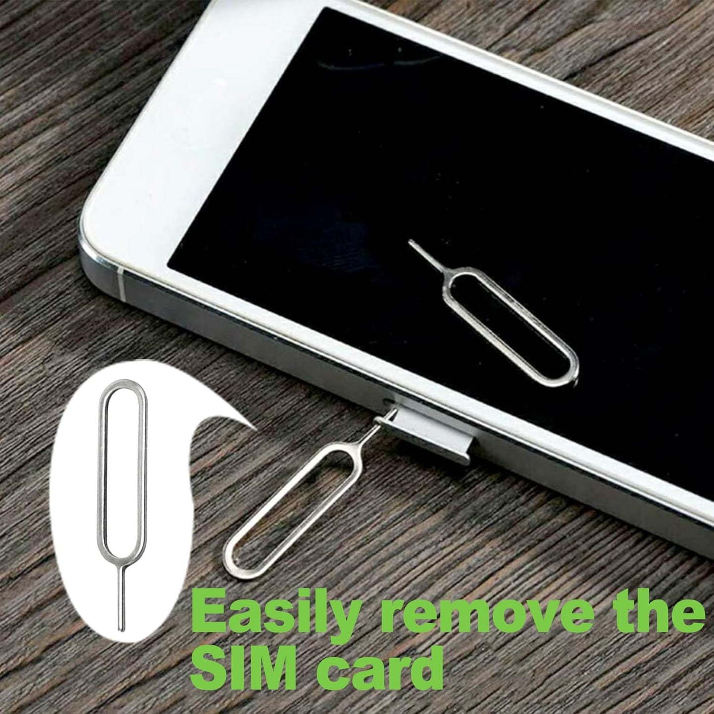 16 Set, ZukoCert Pieces SIM Card Removal Tool Multi-Functional SIM Ejector Tool, SIM Card Pin, Phone SD Card Removal