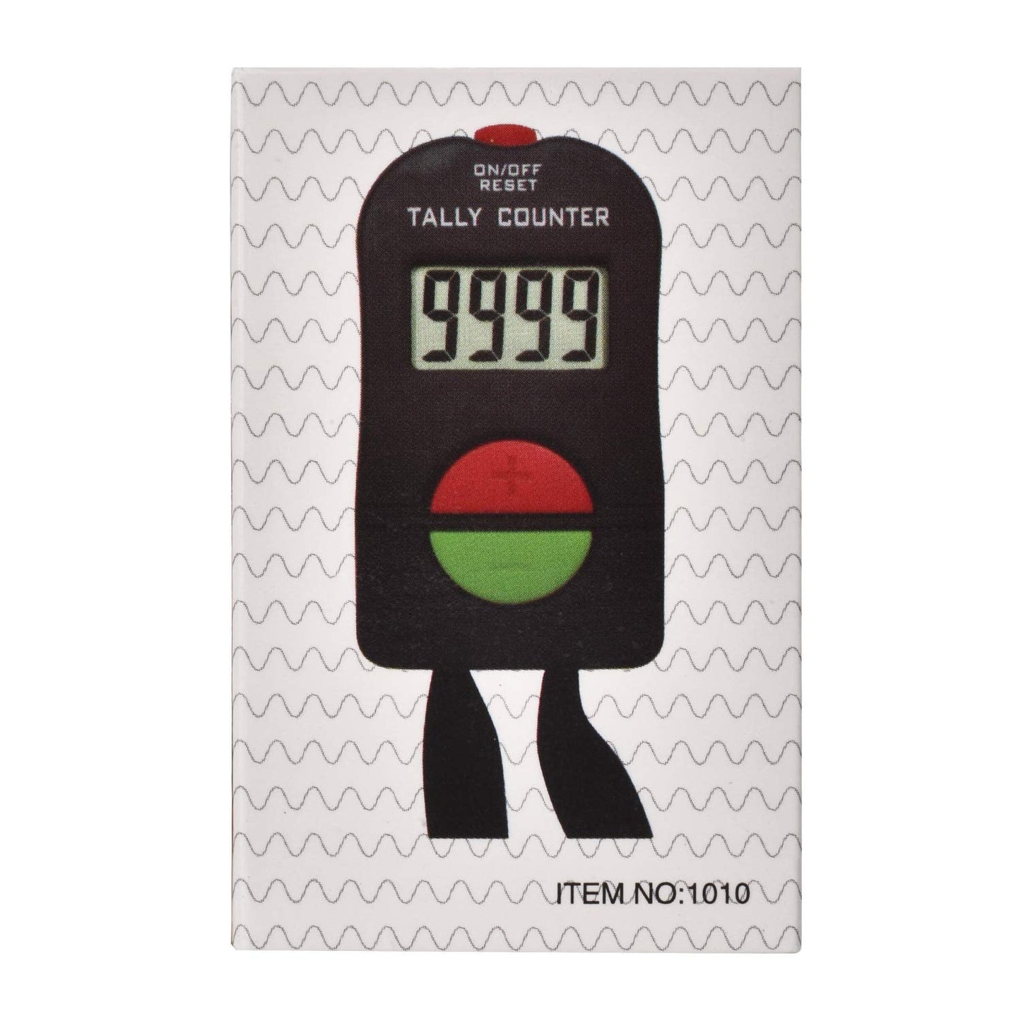 Woniutch Electronic Tally Counter/Handheld Number Clicker with Lanyard, 4-Digital,Disc Golf/Baseball Pitch/Bus Driver/Fish/Crochet Row Count (1 Pack)