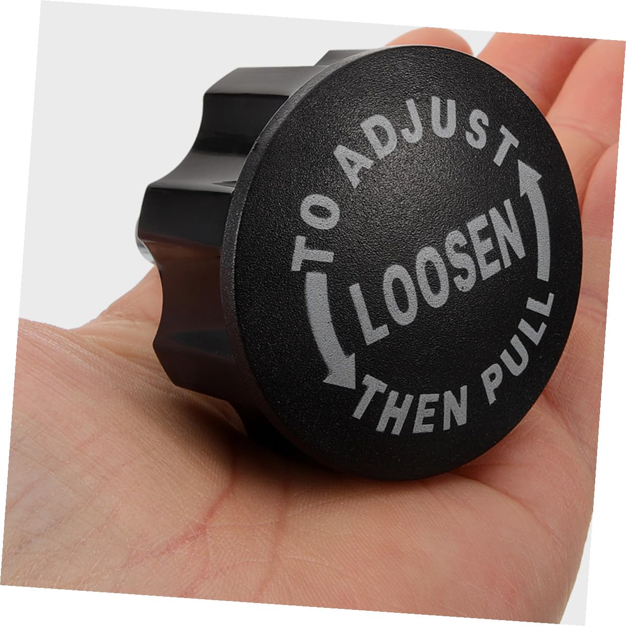 COOLHIYA Exercise Bike Pull Pin Knob Replacement Part 2.55X2.16In Rotating Screw Knob for Stationary Fitness Equipment Home Gym Accessory Easy Installation