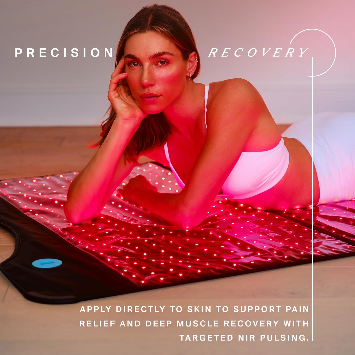 HigherDOSE Full Body Red Light Therapy Mat - Infrared Red Light Therapy Pad with 1,000 LEDs (660nm + 850nm) for Circulation, Recovery, Skin, Energy, Mood & At-Home Redlight Therapy for Body
