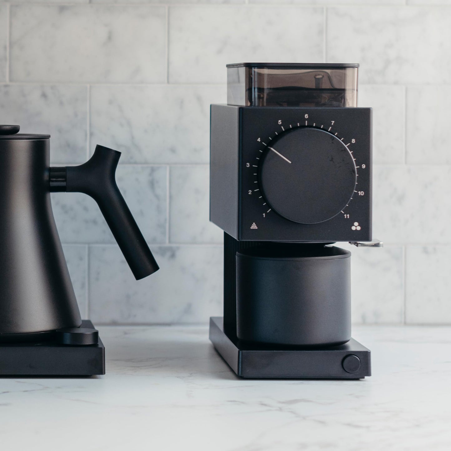Fellow Ode Gen 2 64mm Flat Burr Coffee Grinder, Single Dose, 31 Grind Settings, Electric, Stainless Steel, Quiet & Anti-Static for Pour Over, French Press & Cold Brew – Matte Black