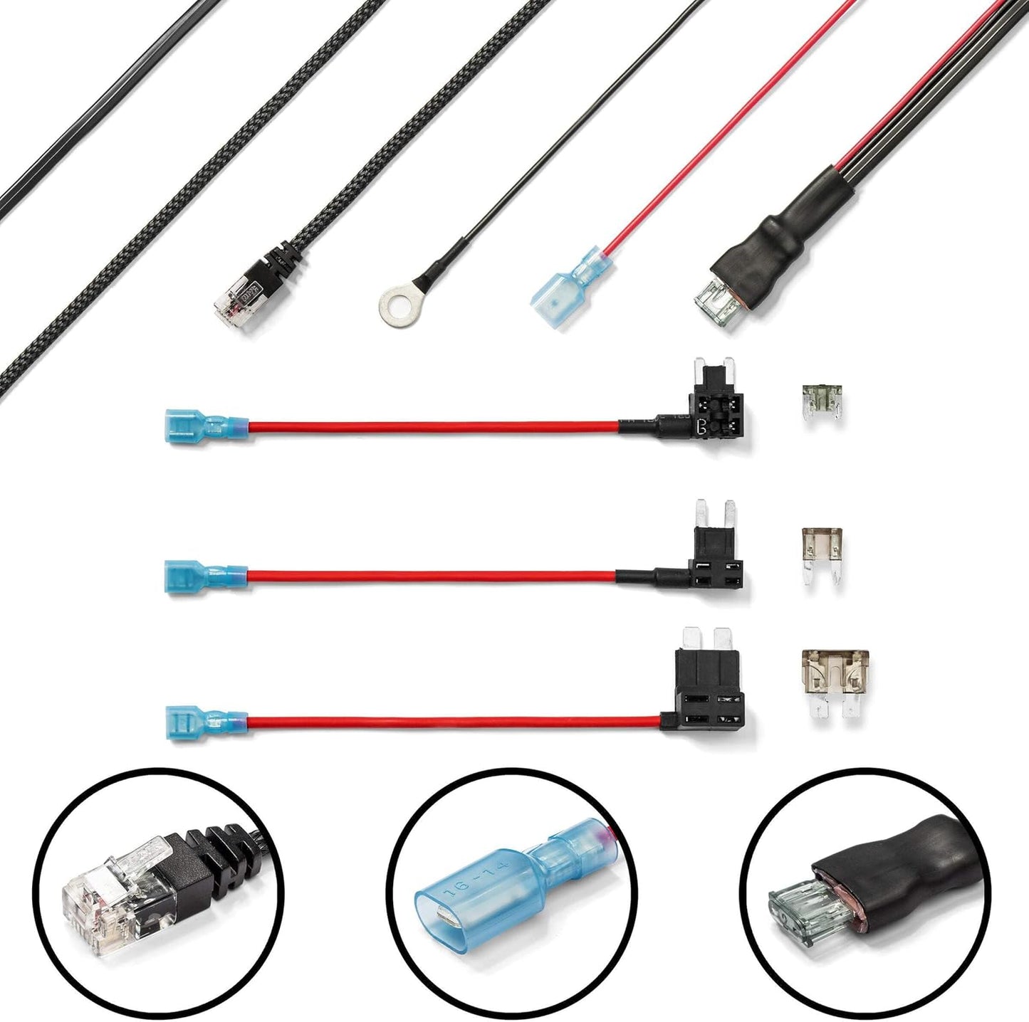 Radar Mount RJ11 Max2 360 (4005001M) Direct Wire Power Cord for Escort Radar Detectors - Max Max
