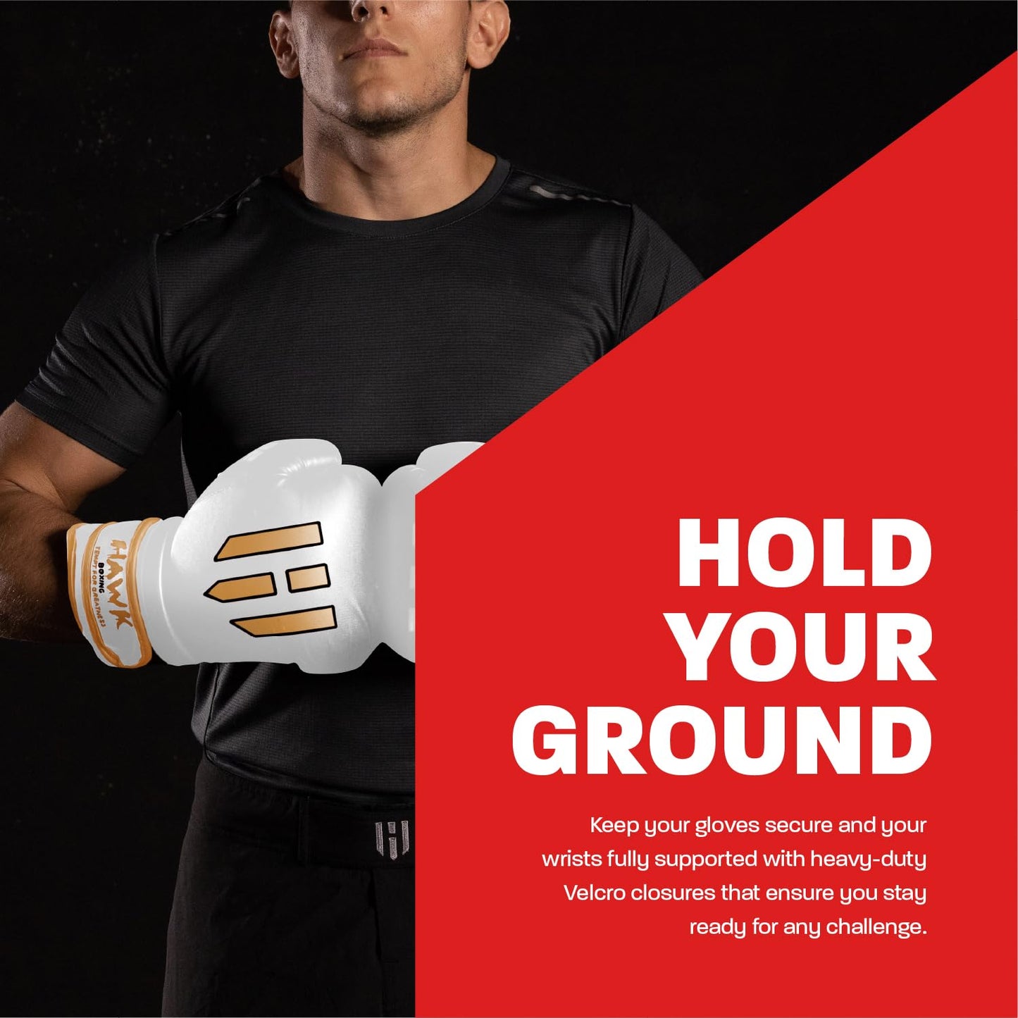 Hawk Sports Boxing Gloves for Men and Women, Comfy Boxing Training Gloves with Foam Padding for Throwing Power Punches with Confidence, Heavy Bag Boxing Gloves for Training and Sparring White / 10 OZ
