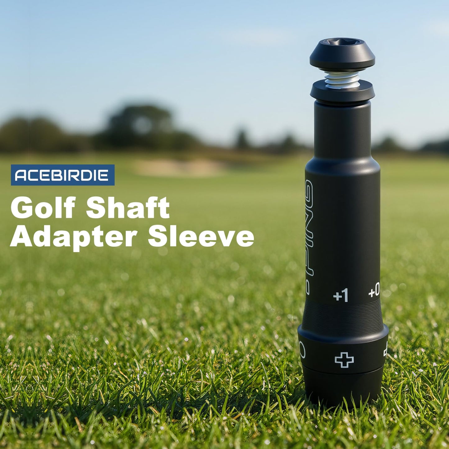 Acebirdie Golf Shaft Adapter Sleeve fits tip .335 Shaft Compatible with Ping G430 10Max, 430,G425,G410,G410 Plus MAX, SFT Driver & Fairway Woods Black