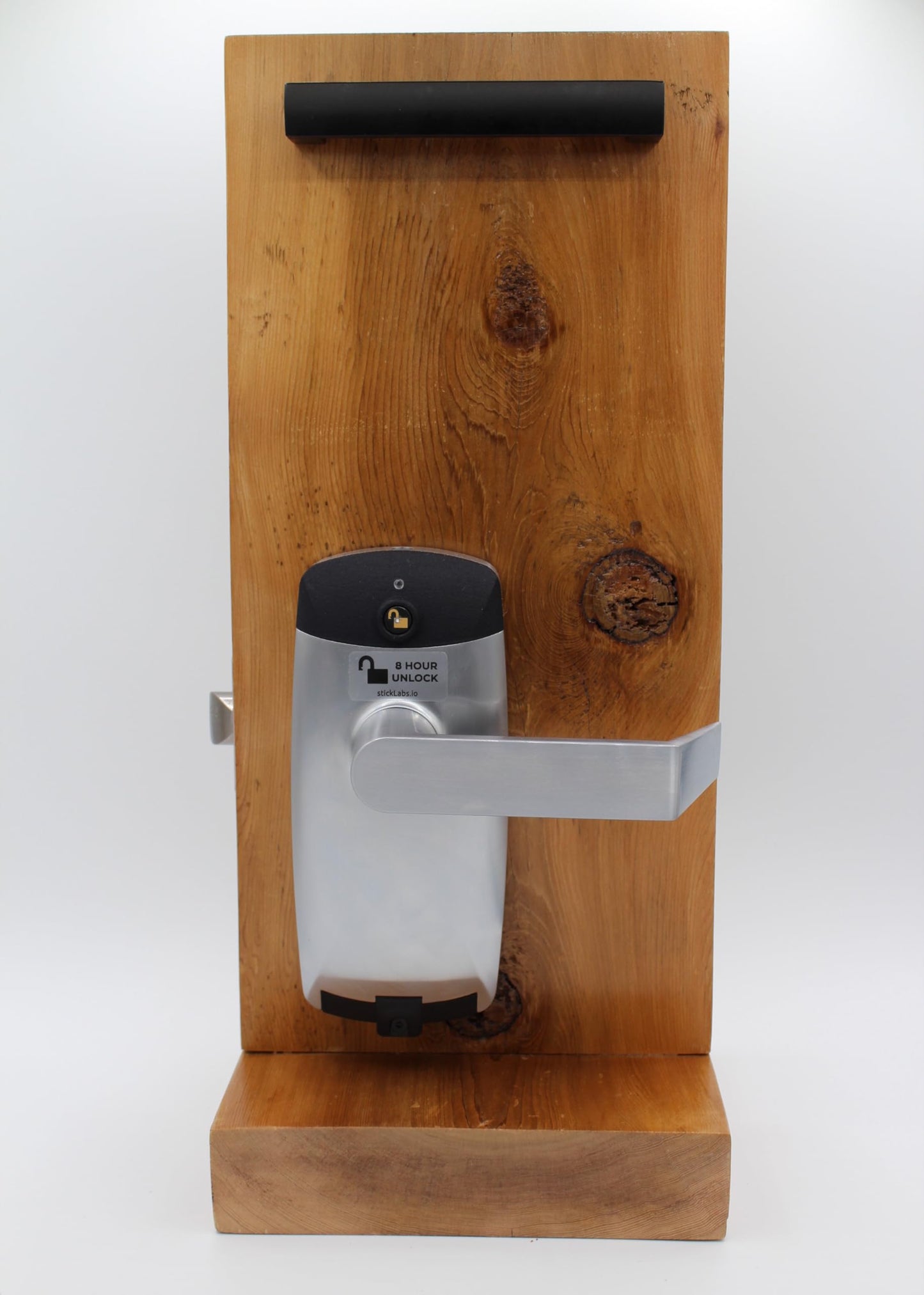 RFID Commercial Lever Door Lock, Access Control System App, Includes 2 NFC keycards (Right-Hand)