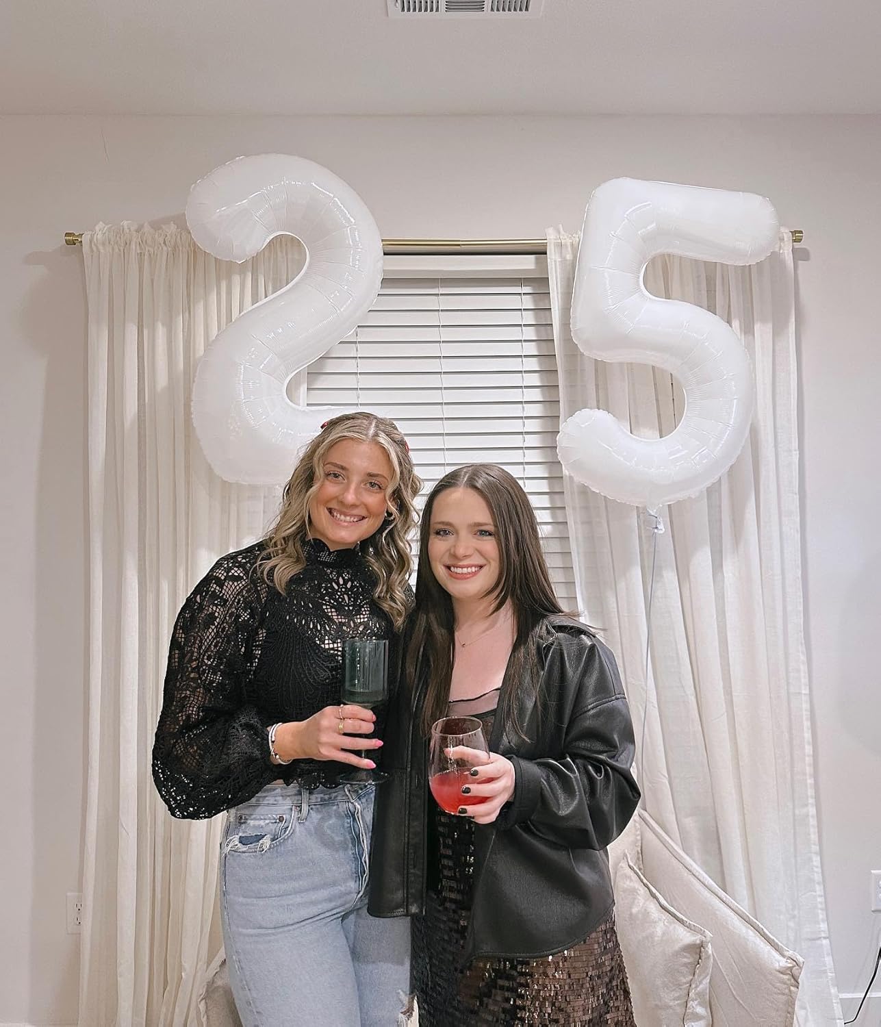 Translucent Number 9 Balloon - 40 Inch White Giant Birthday Decoration for Boys & Girls