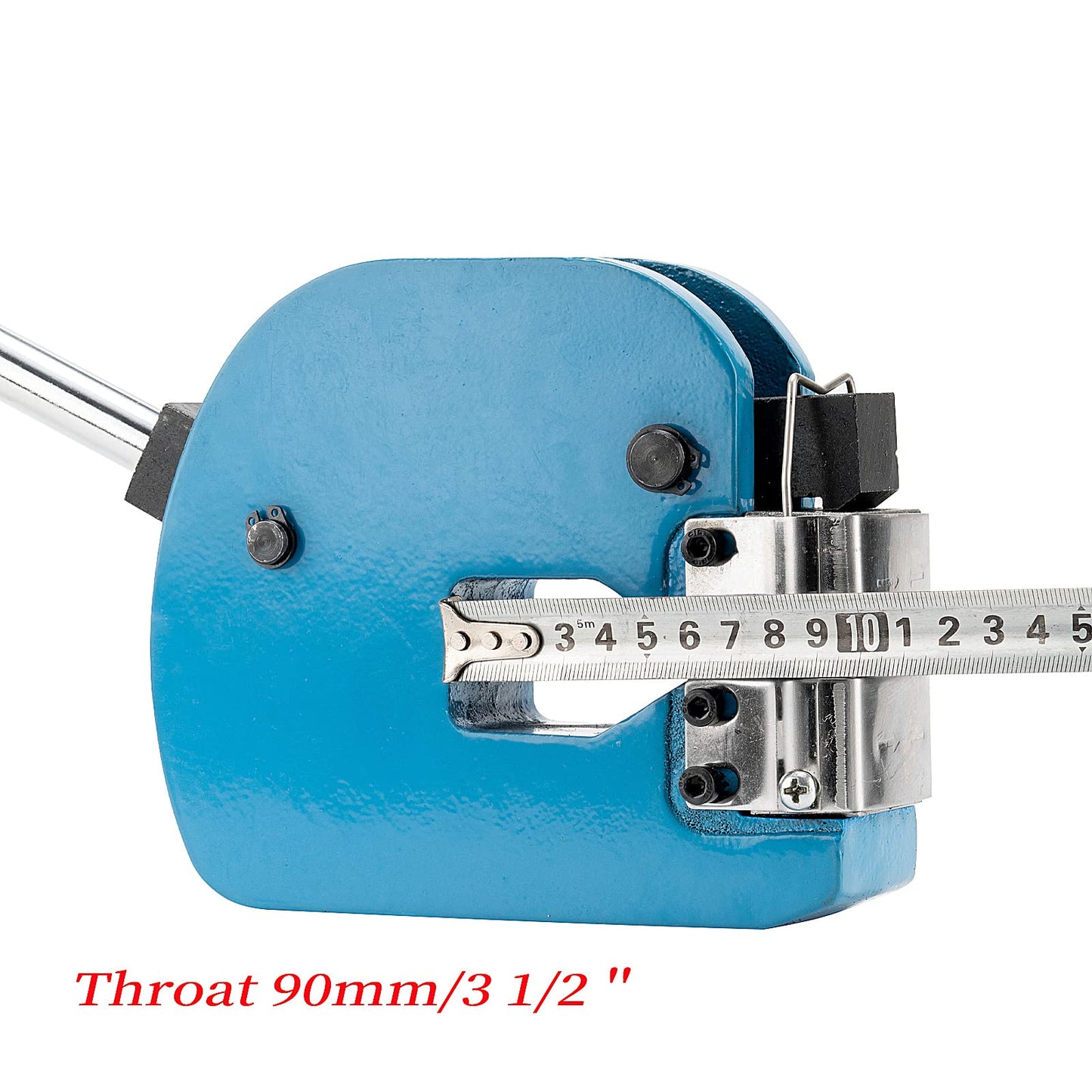 Globauto Metal Shrinker and Stretcher 2-IN-1 90mm Throat 18 Gauge Mild Steel 16 Gauge Aluminum Sheet Metal Bender